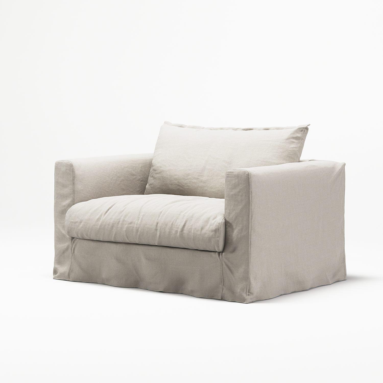 Decotique Le Grand Air Nou Love Seat Lænestol Cremehvid