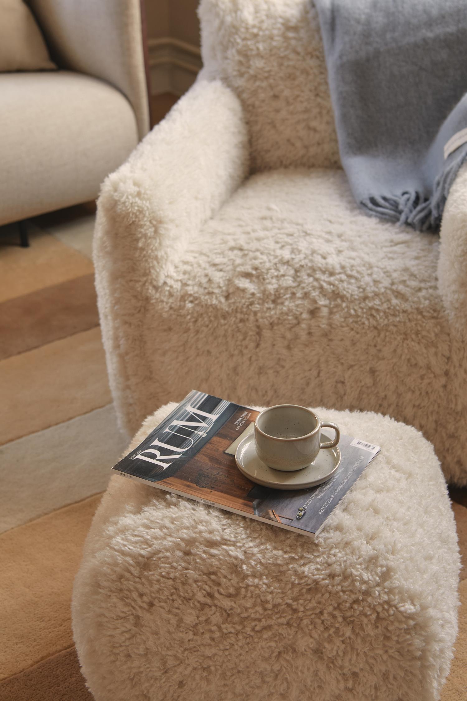 Decotique Le Petite Puf Arctic White