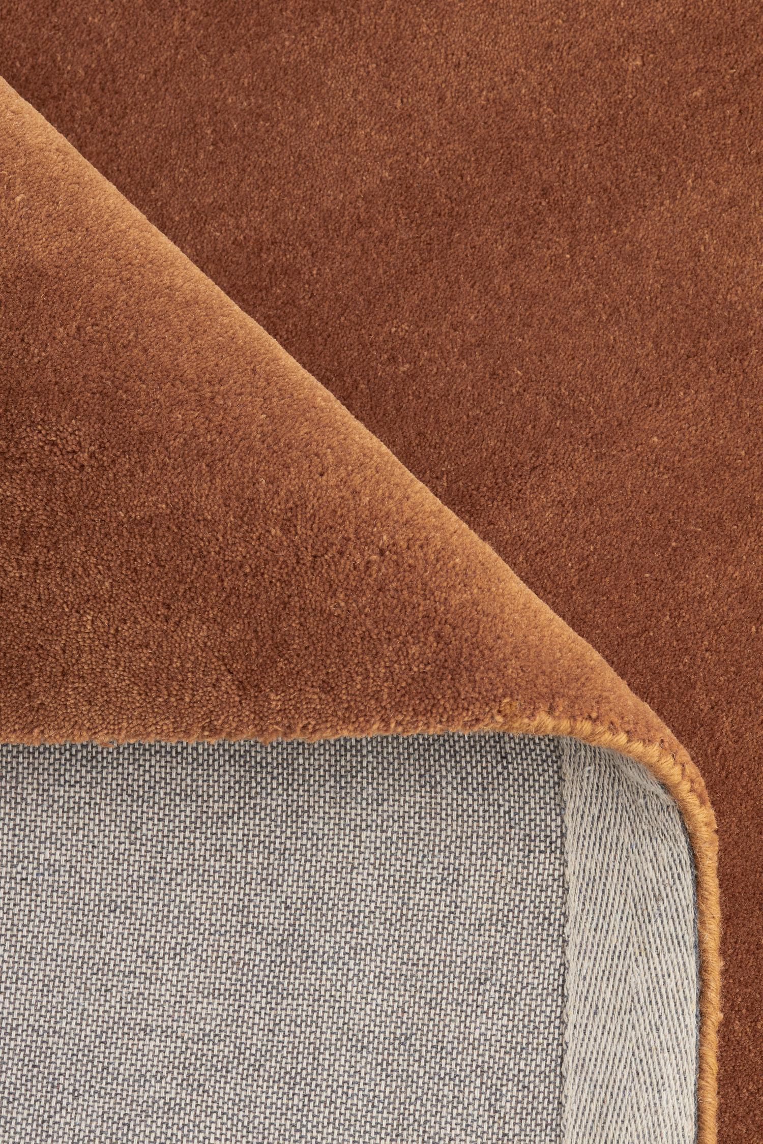 Decotique Nordic Plain Gulvtæppe 250x350 Rust