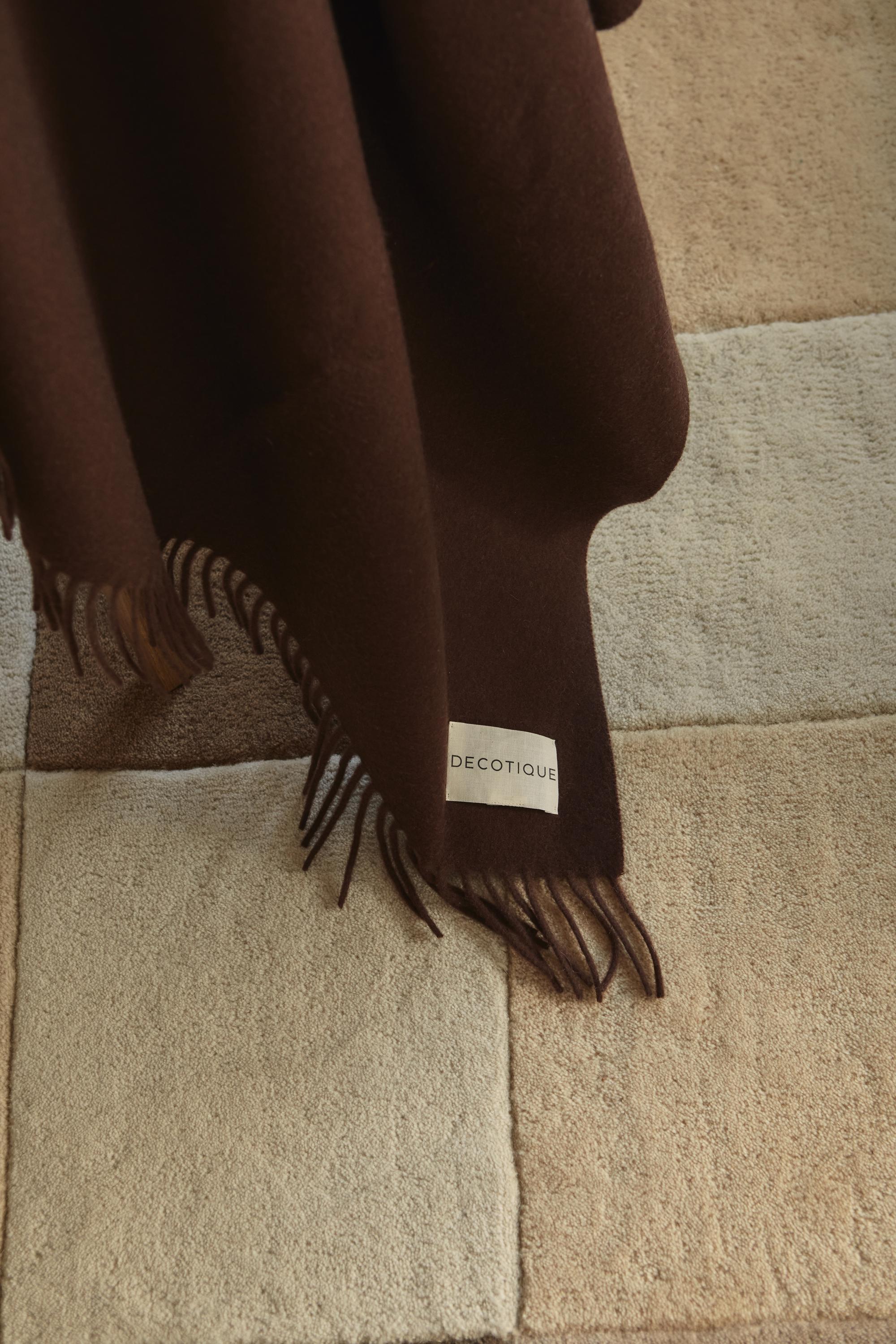 Decotique Checks Gulvtæppe 180x270 Beige