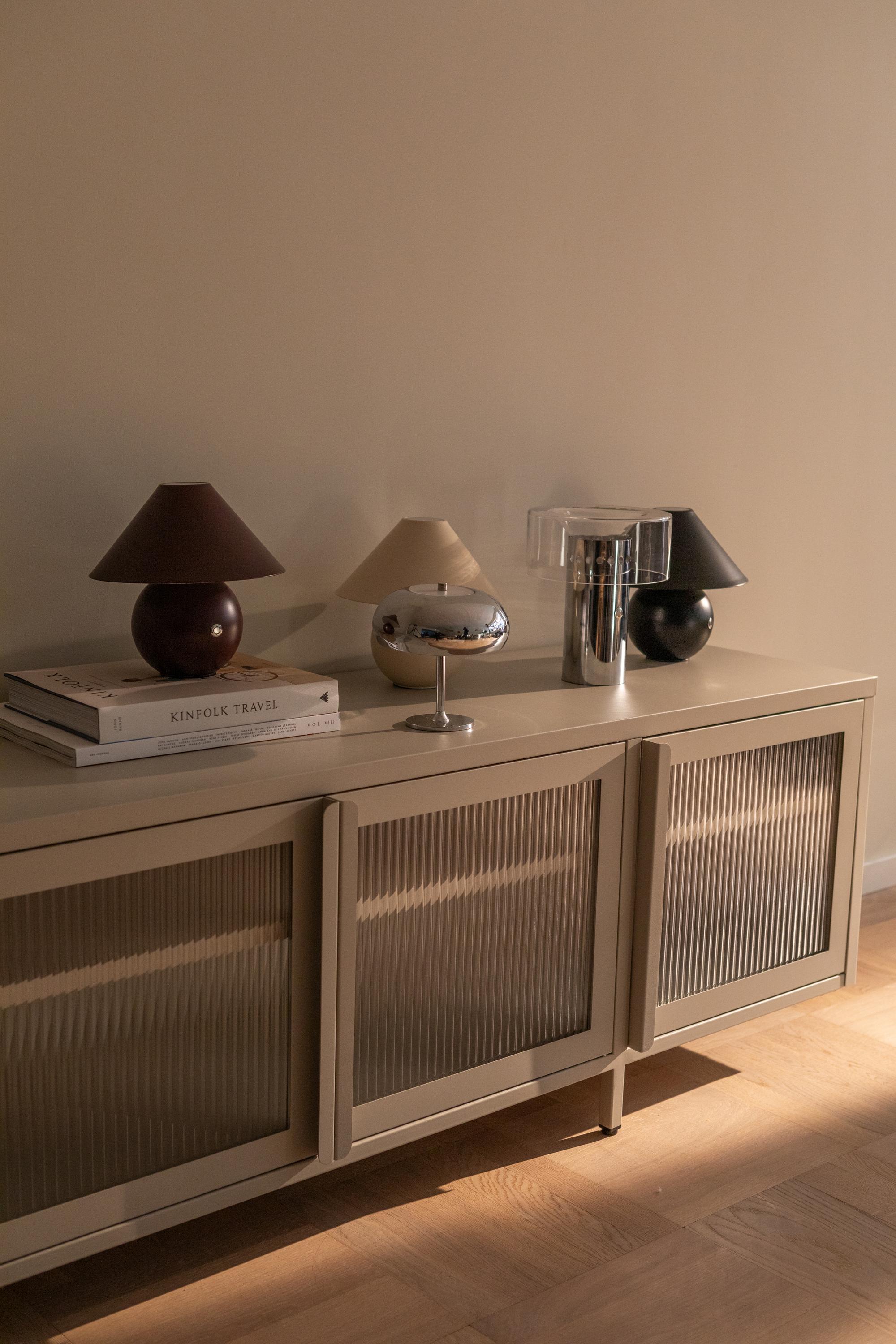 Decotique Cosmo Transportabel Lampe Burgundy