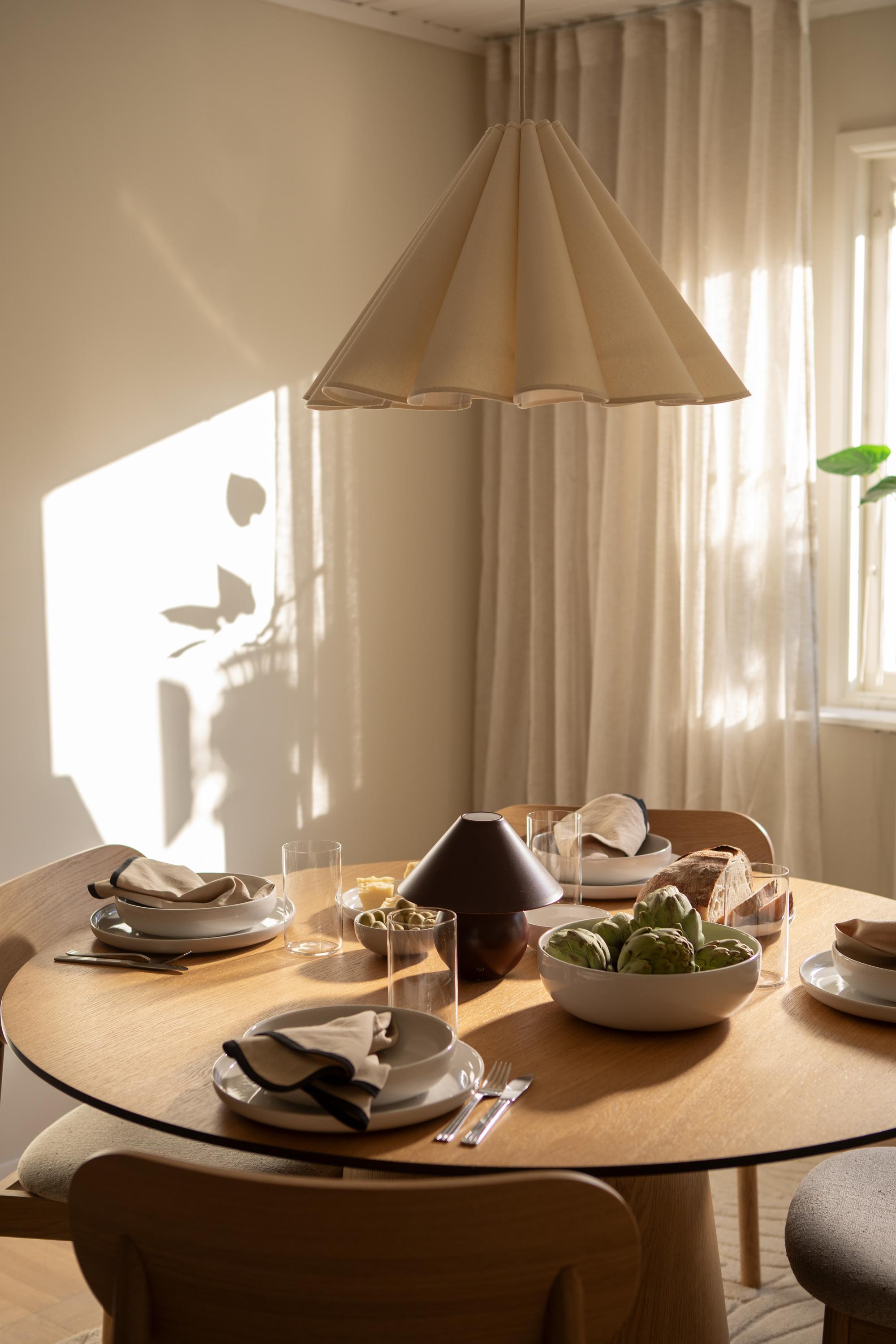 Decotique Cosmo Transportabel Lampe Burgundy