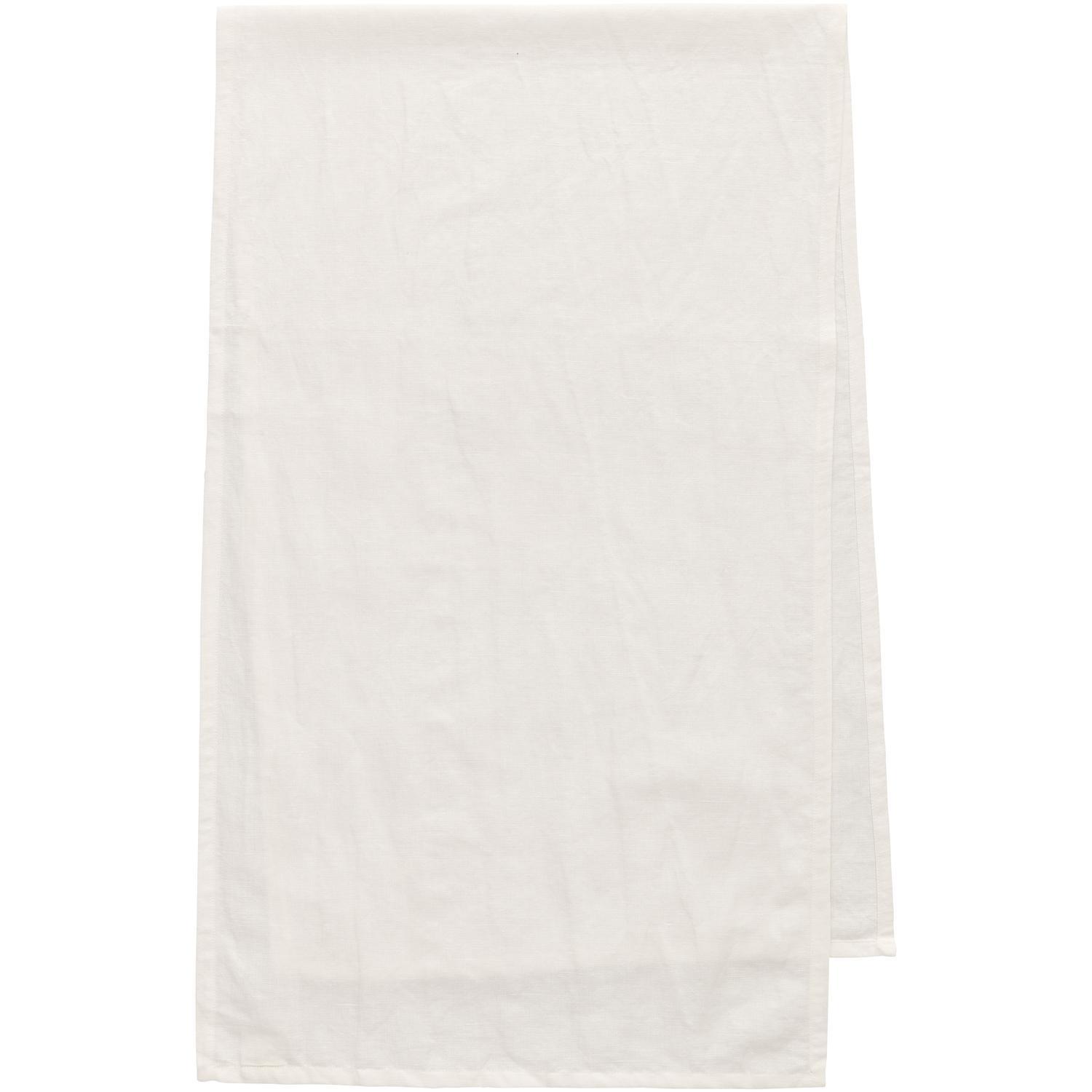 Decotique Sienna Table Runner 45x150 White
