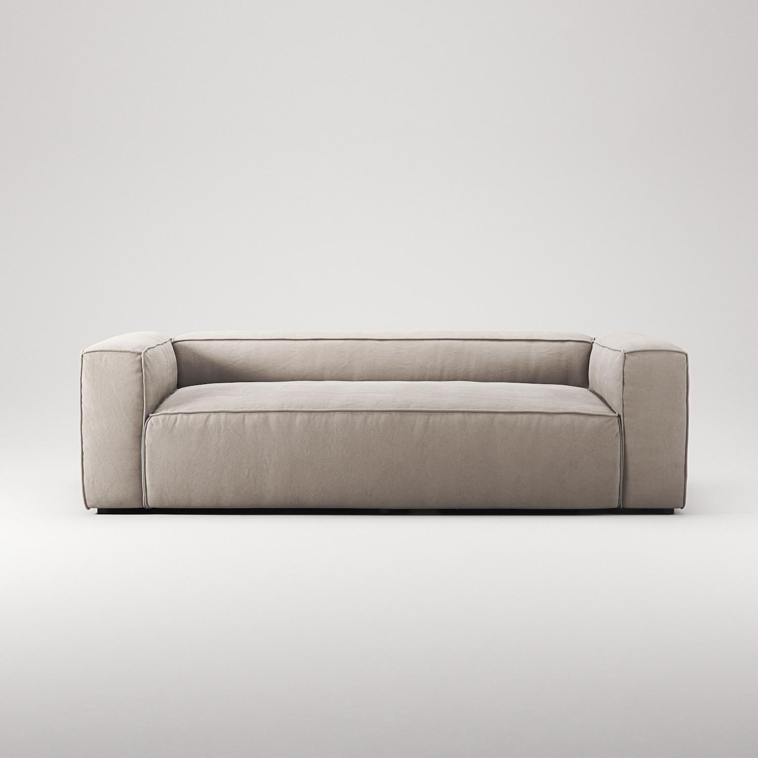 Decotique Grand 2-Personers Sofa Sandshell/Beige