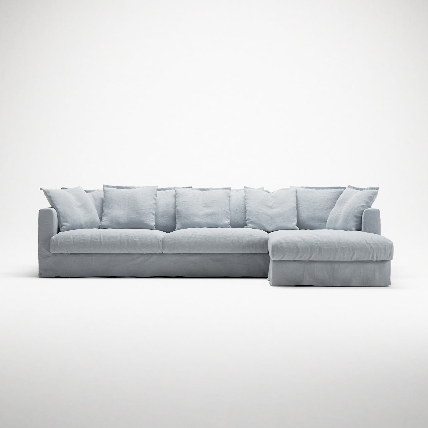 Le Grand Air 3-Sitssoffa Linne Divan Höger