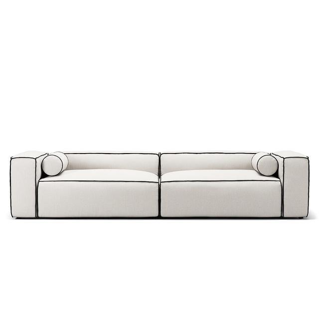 Grand Hue 4-Seater Sofa Steam/ White/ Graphite Grey