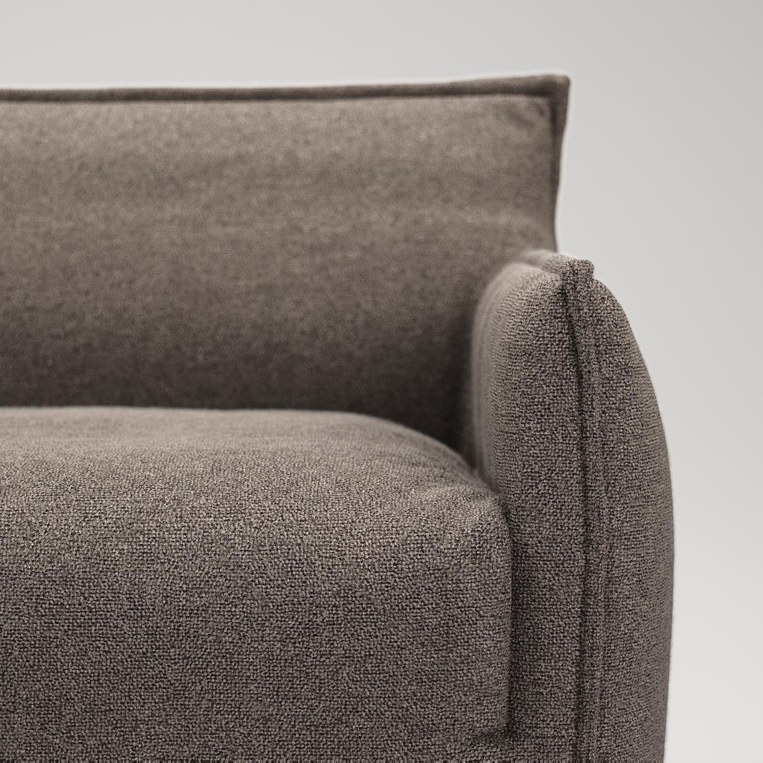 Decotique Le Petite 3-Personers Sofa Coastal Shale
