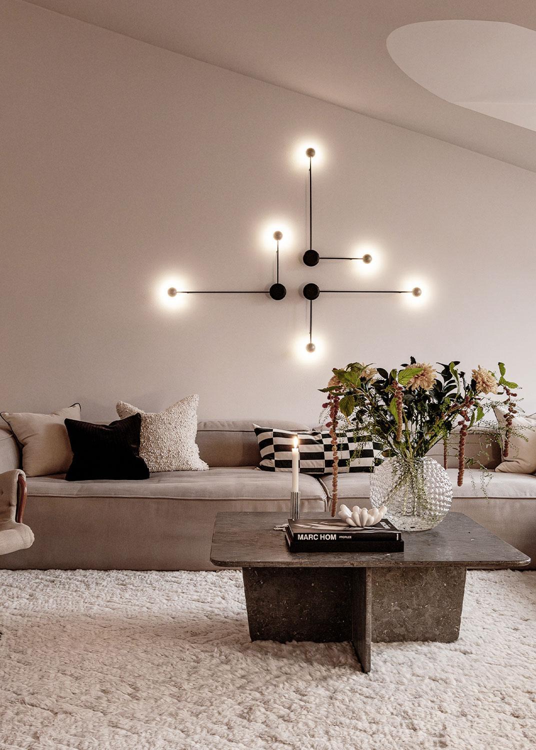 Decotique Grand 3-Personers Sofa Åben Ende Venstre Sandshell/Beige