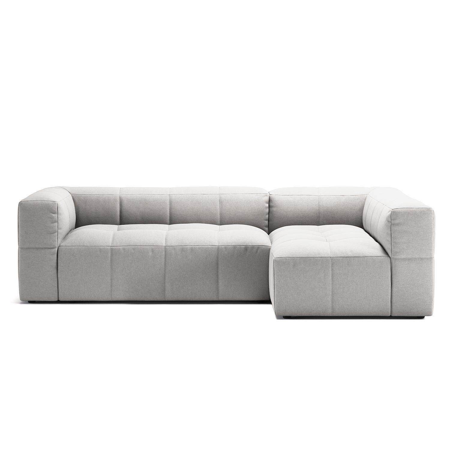 Decotique Mure 3-Personers Sofa Med Divan Højre Moonwhite