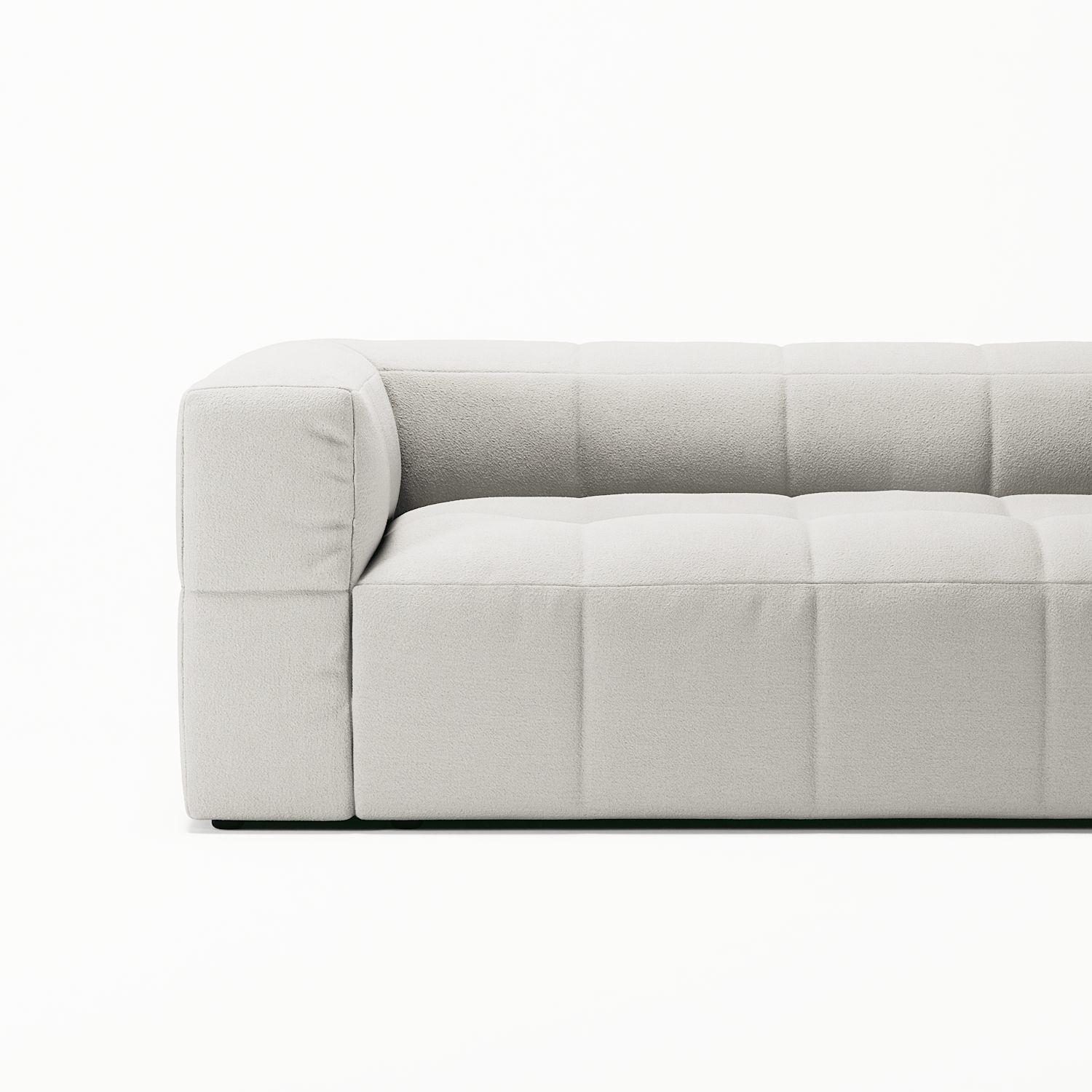 Decotique Mure 2-Personers Sofa Steam/Hvid