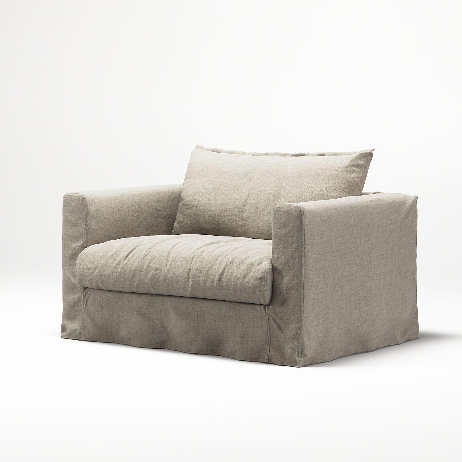 Decotique Le Grand Air Nou Love Seat Lænestol Natural Blonde