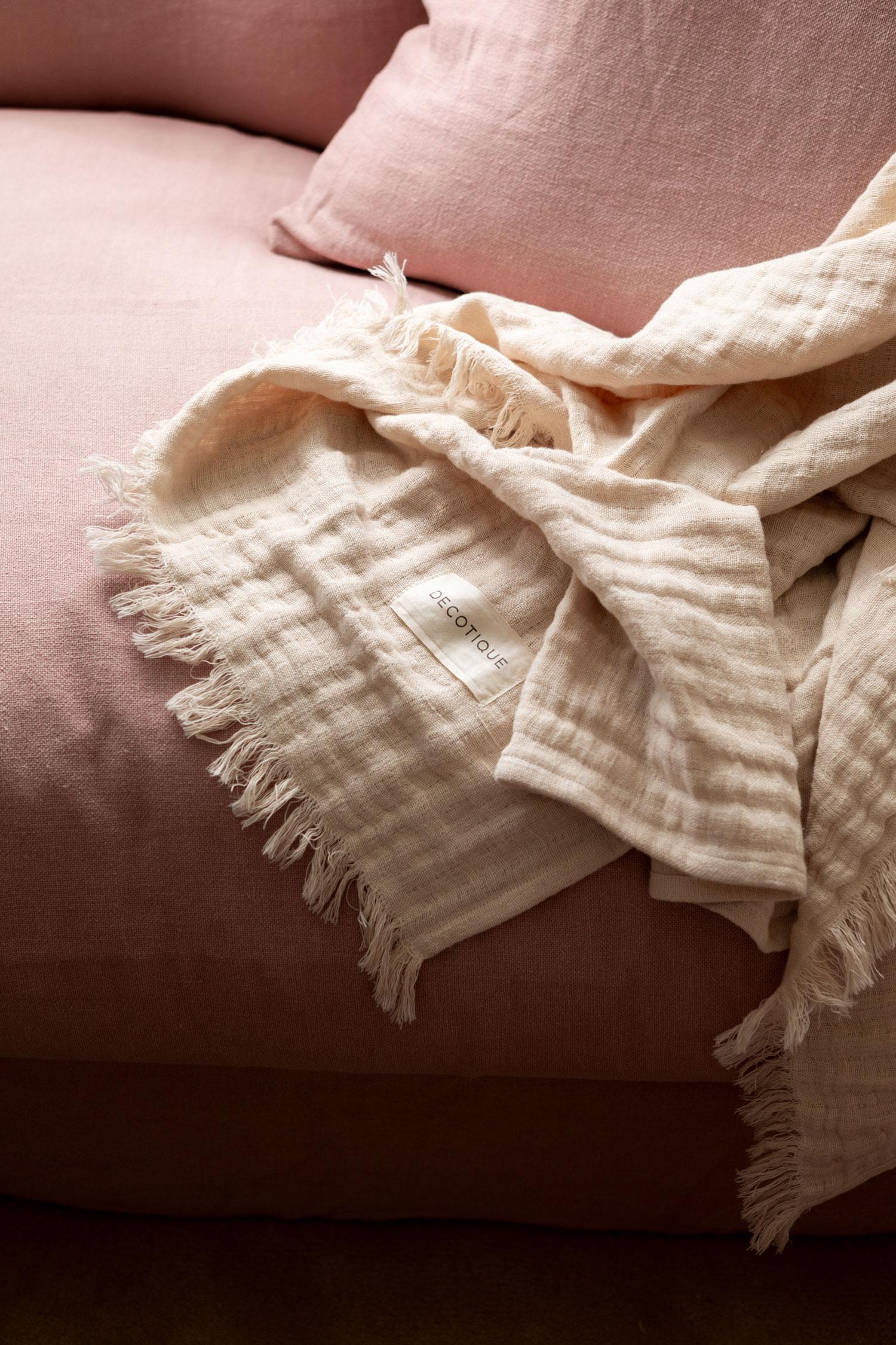 Decotique Crinkle Gulvtæppe 130x170 Natural