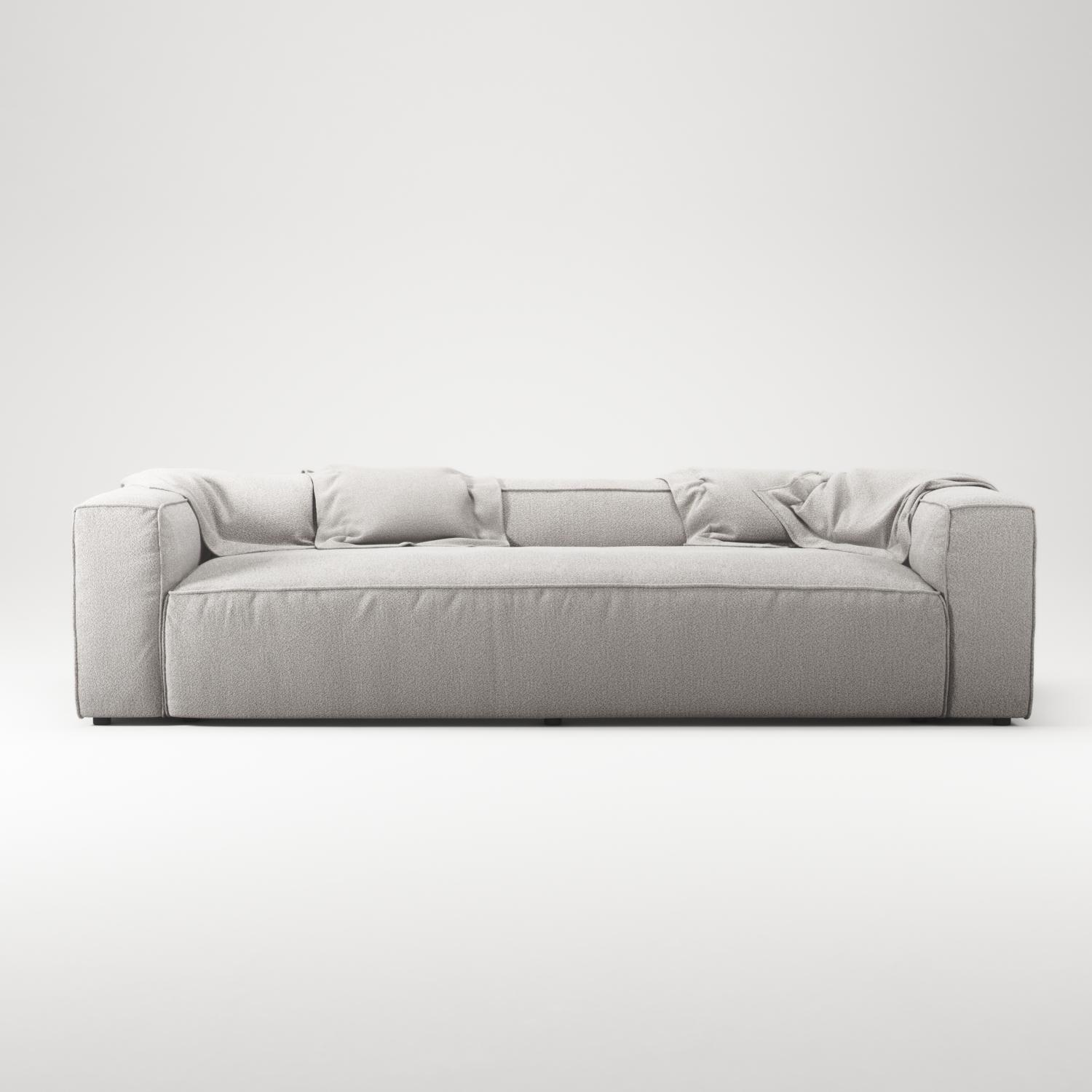 Decotique Grand 3-Personers Sofa Clay Beige