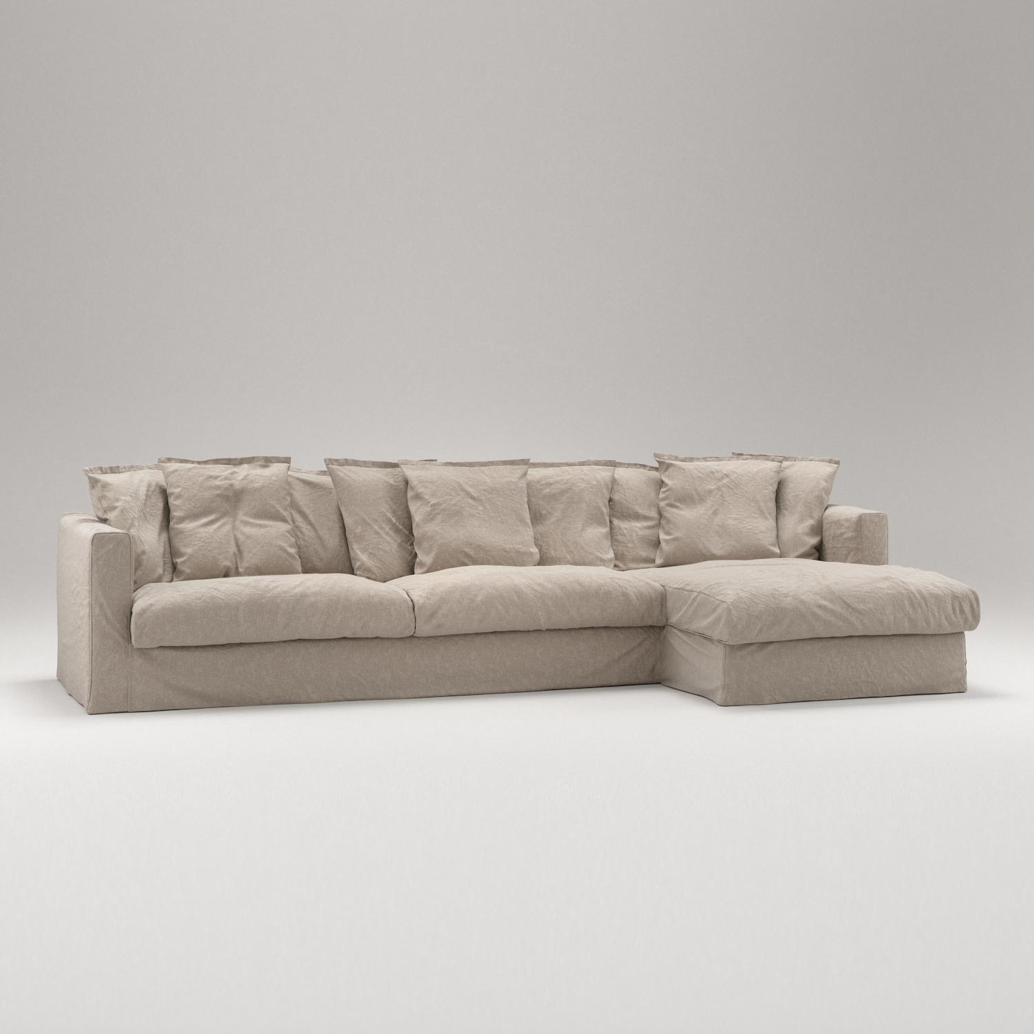 Decotique Le Grand Air 3-Personers Sofa Divan Højre Savage Linen