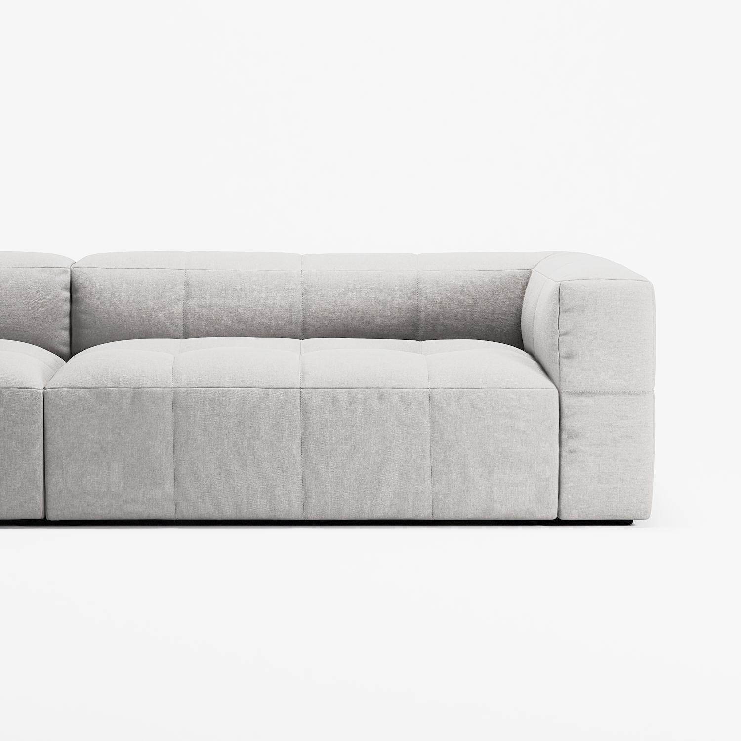 Decotique Mure 4-Personers Sofa Med Åben Ende Højre Moonwhite