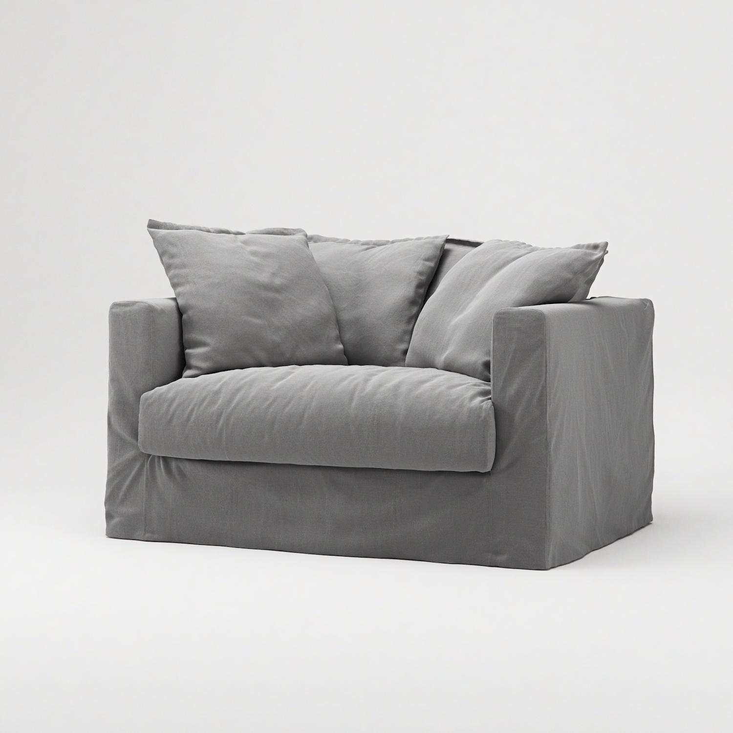 Decotique Le Grand Air Love Seat Lænestol Lysegrå