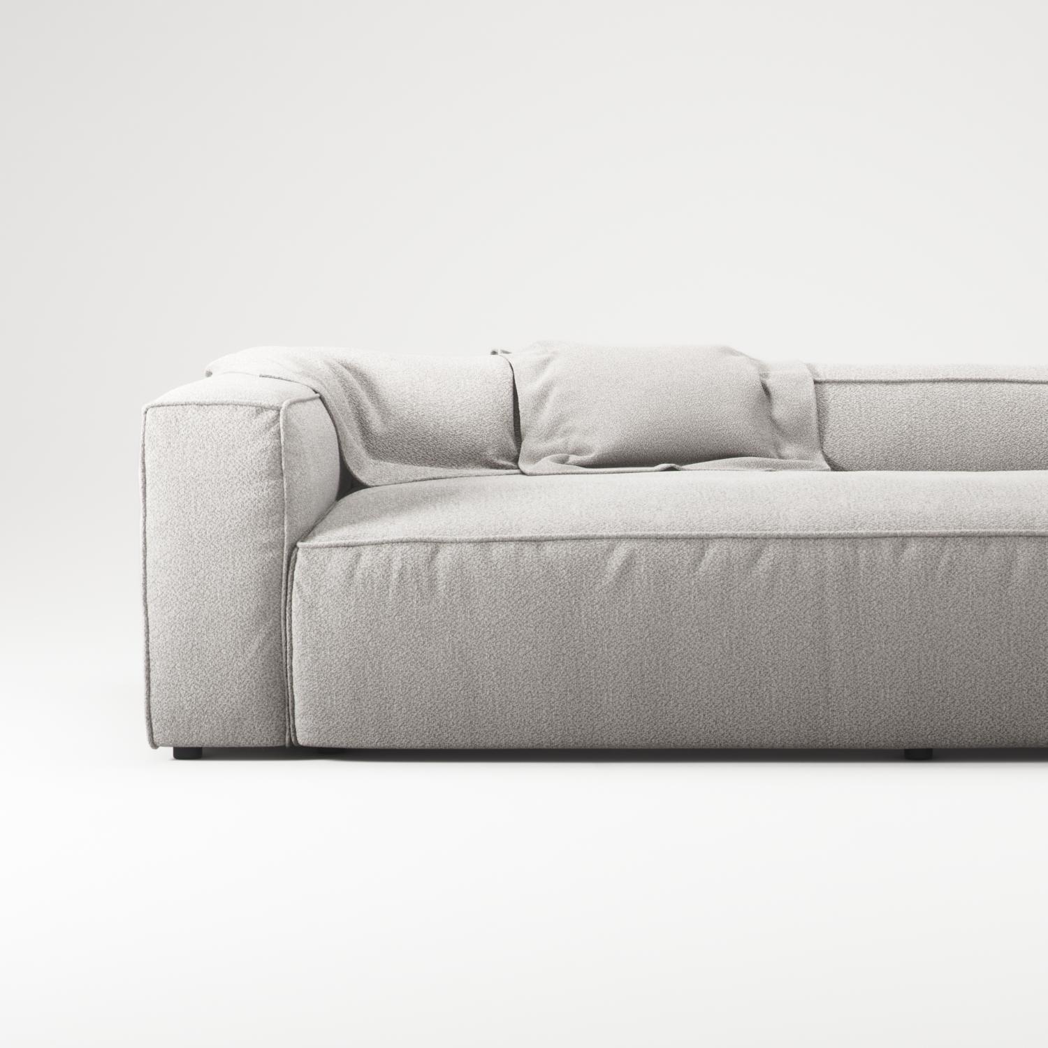 Decotique Grand 3-Personers Sofa Clay Beige