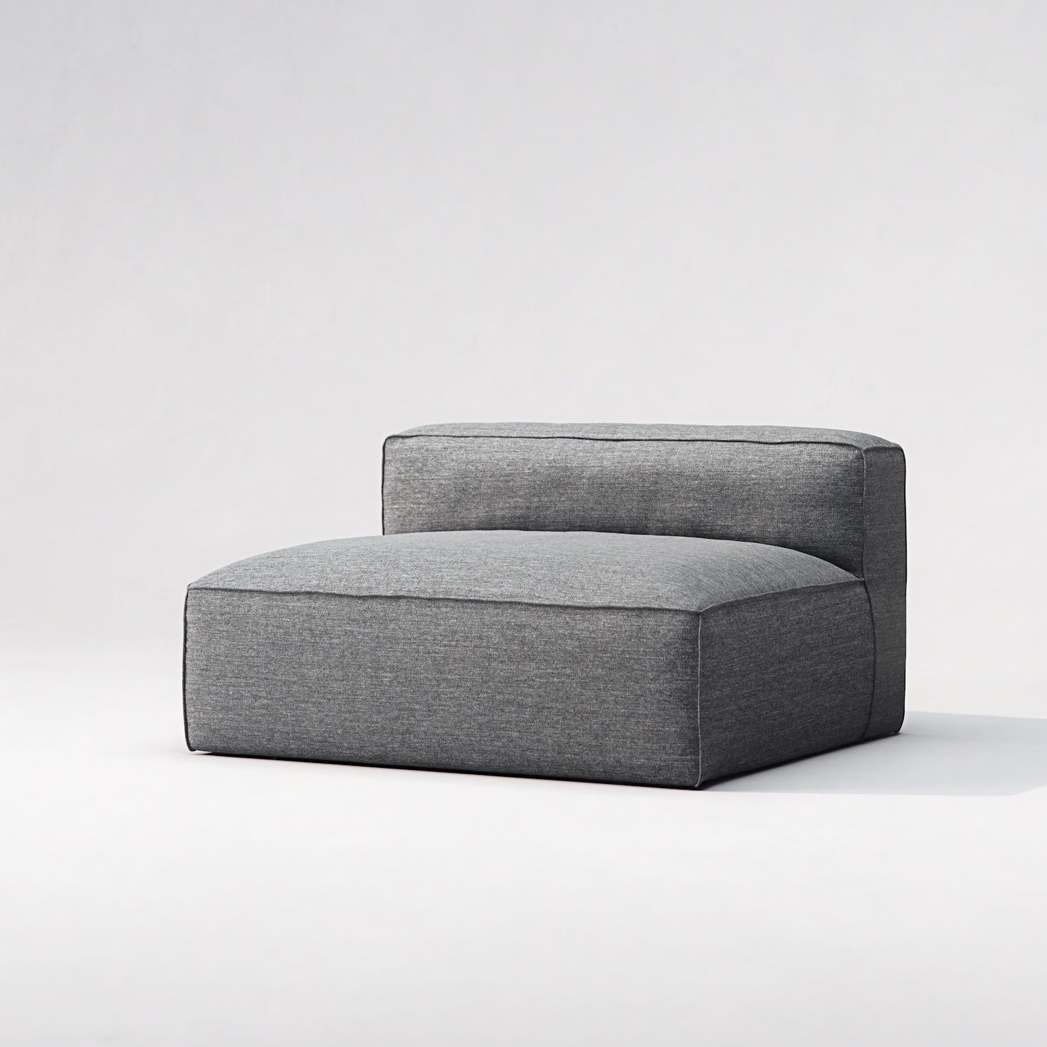 Decotique Grand Udendørs Modulsofa Trækulsgrå