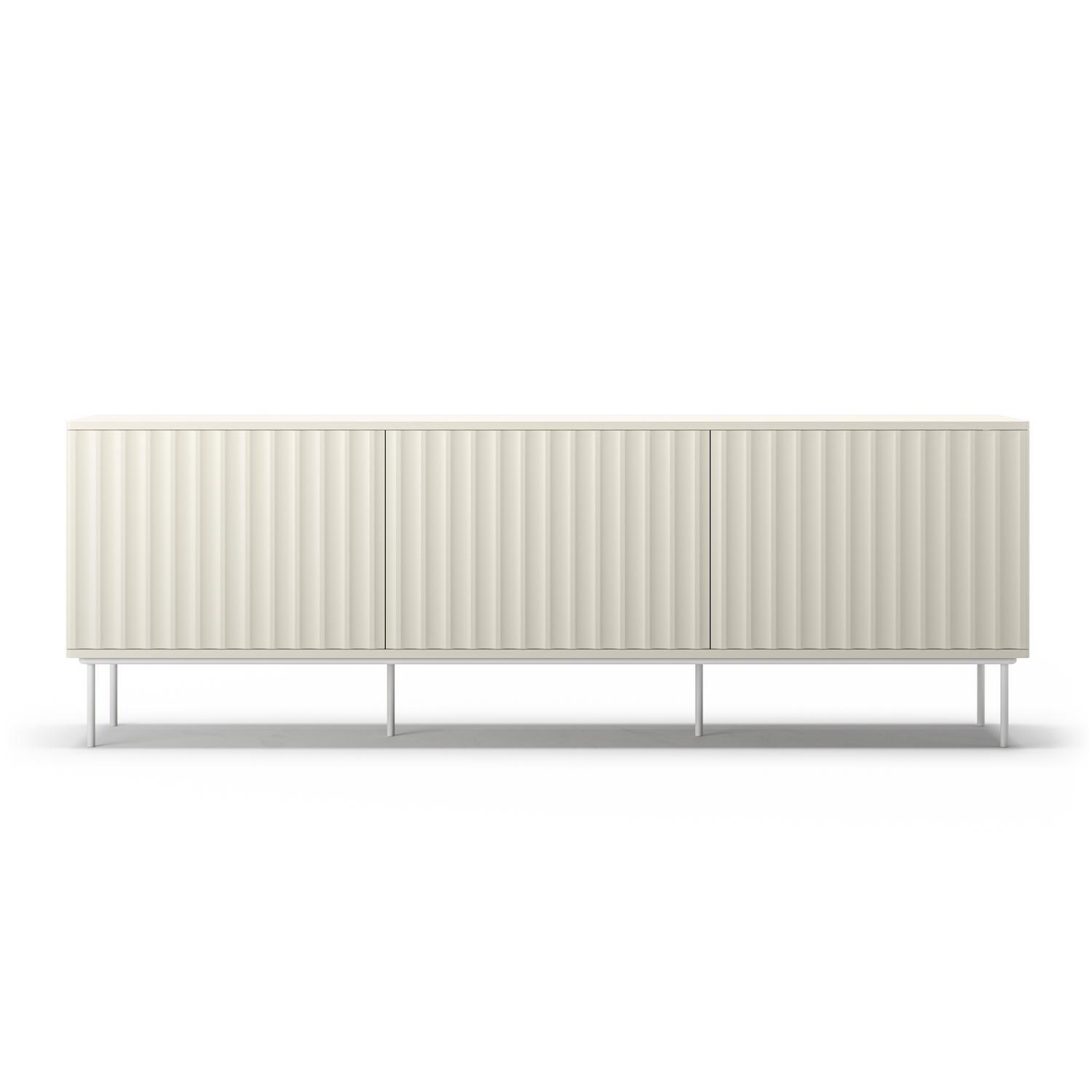 Decotique Wave TV-meubel 3D Crème