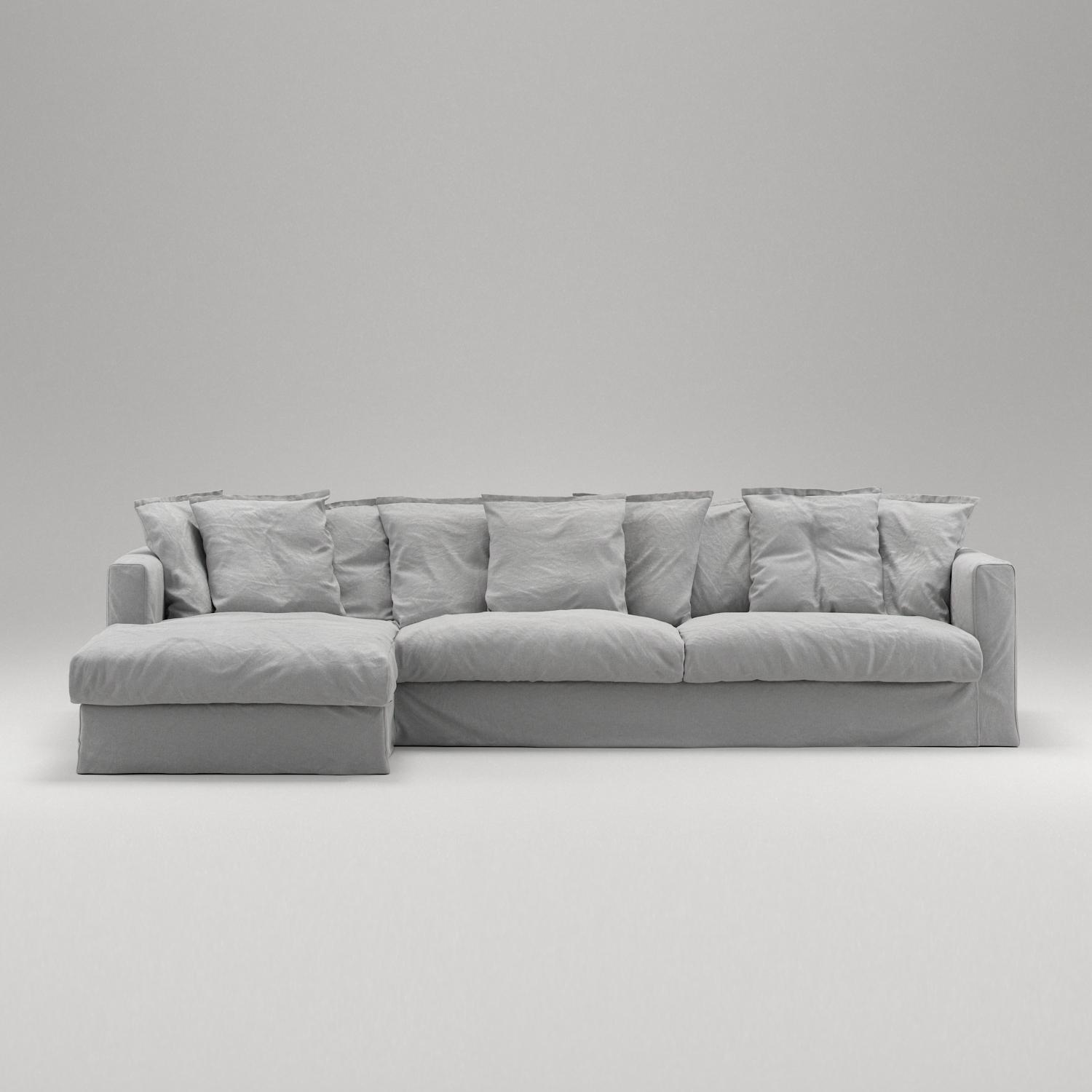 Decotique Le Grand Air 3-Personers Sofa Divan Venstre Lysegrå