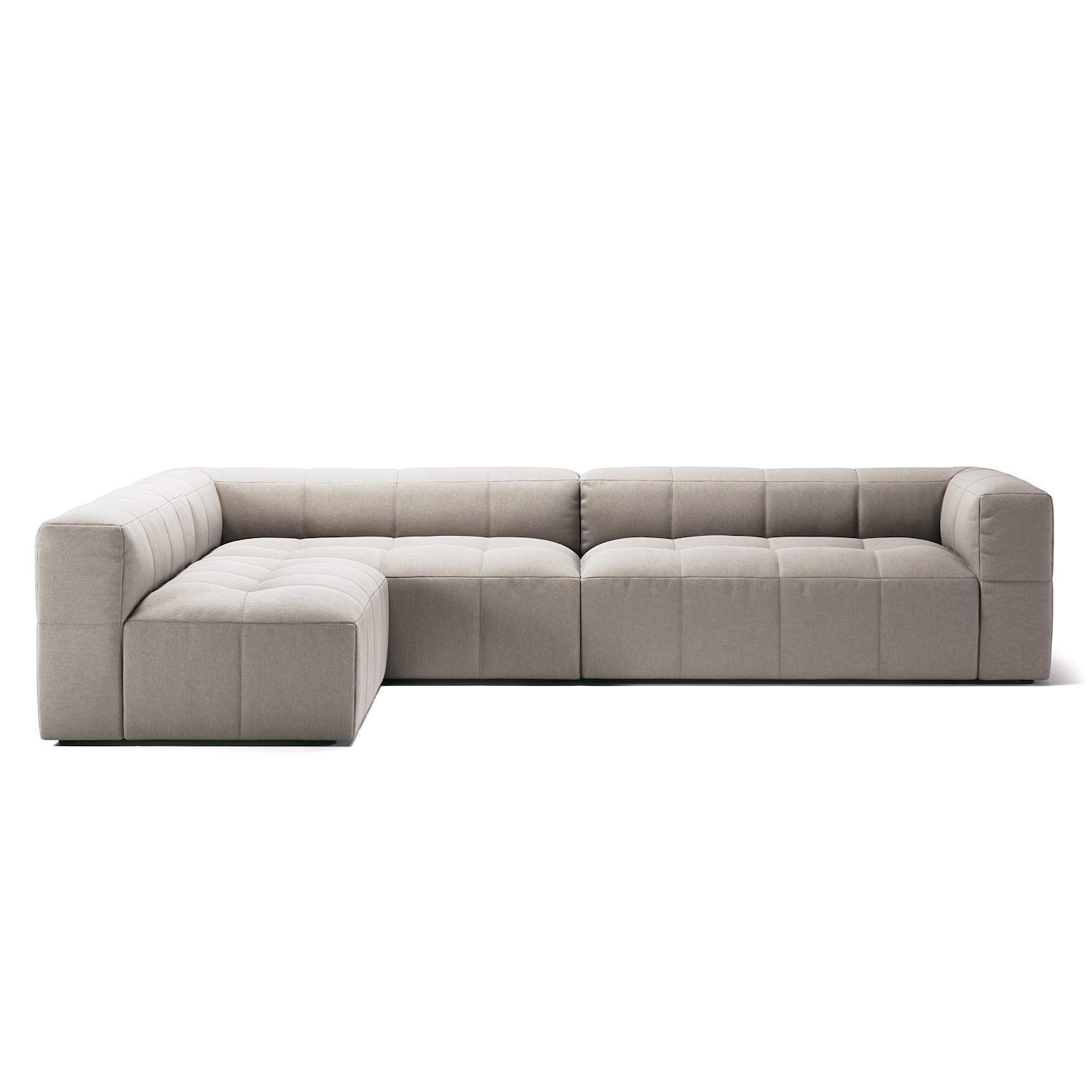 Decotique Mure 4-Personers Sofa Med Åben Ende Højre Moonwhite