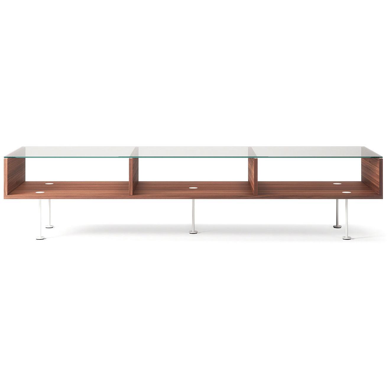 Decotique Vogue Sofabord 45x165 Valnød/Hvidt