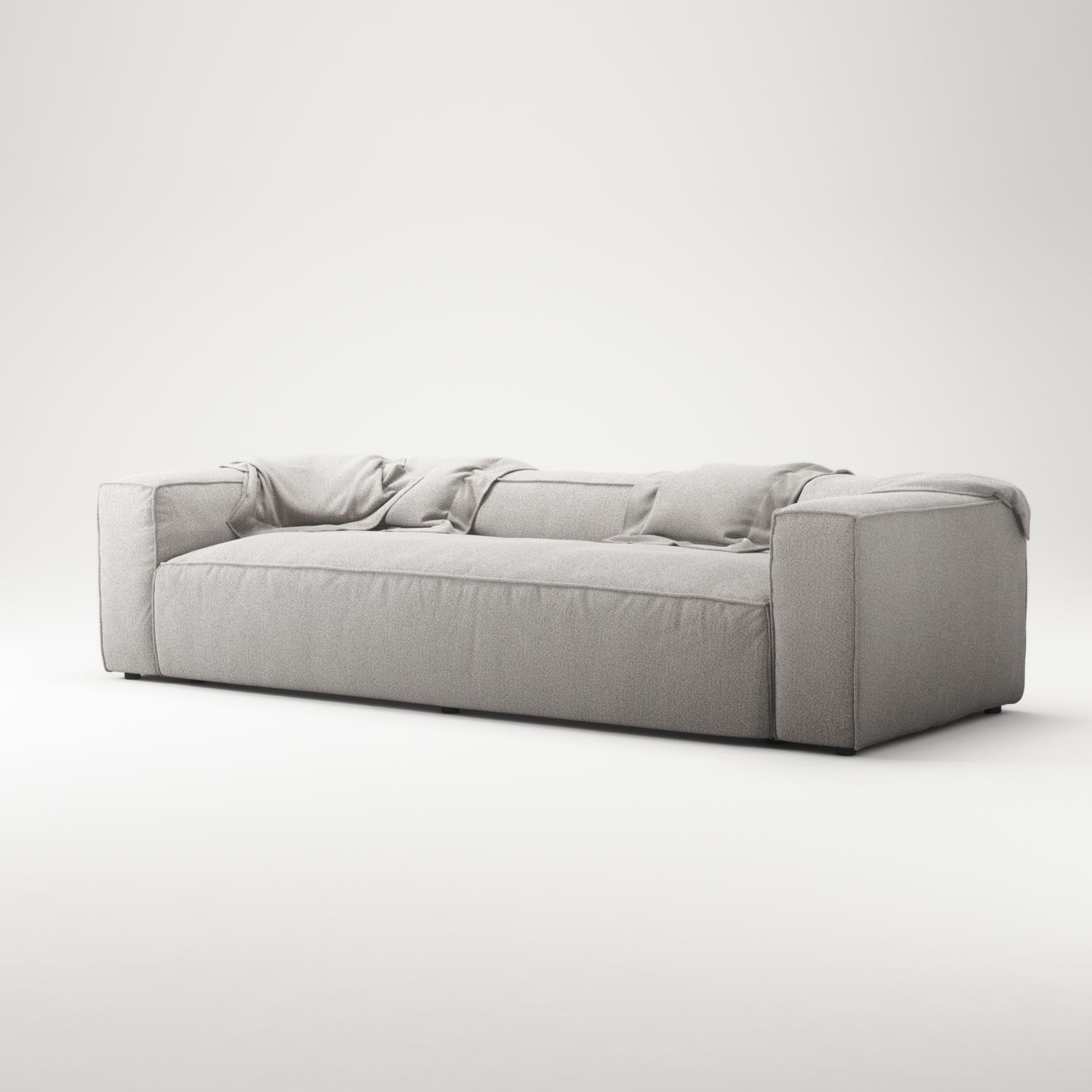 Decotique Grand 3-Personers Sofa Clay Beige