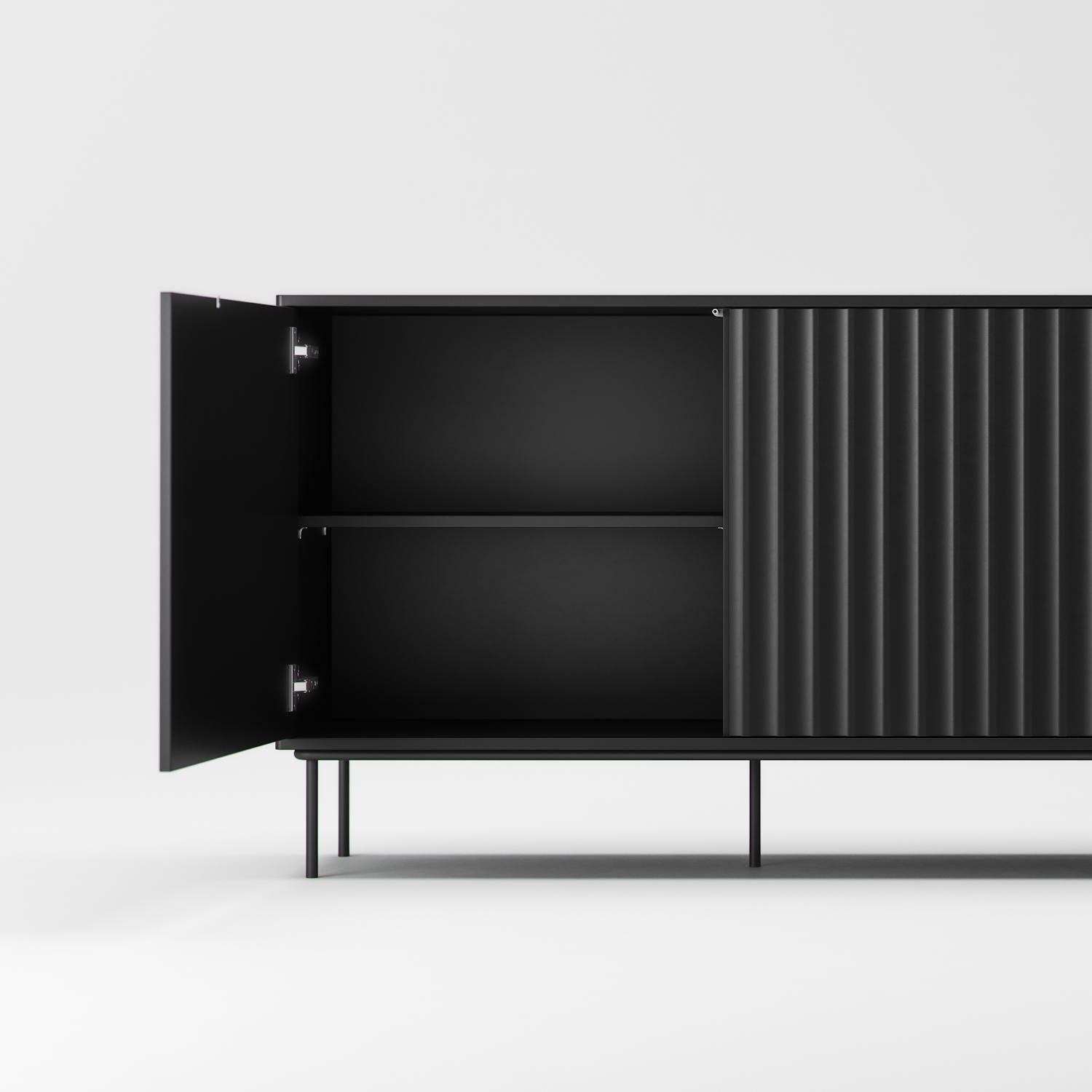 Decotique Wave Skænk 3D Antracit