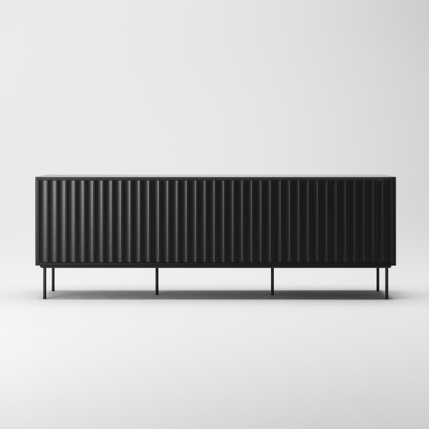 Decotique Wave TV Bænk 3D Antracit