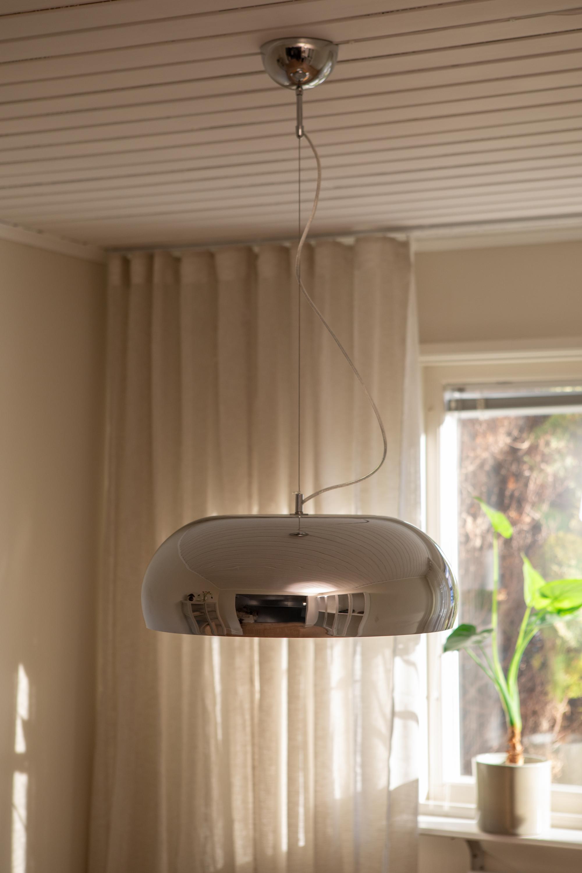 Deco Disco Pendel, Krom