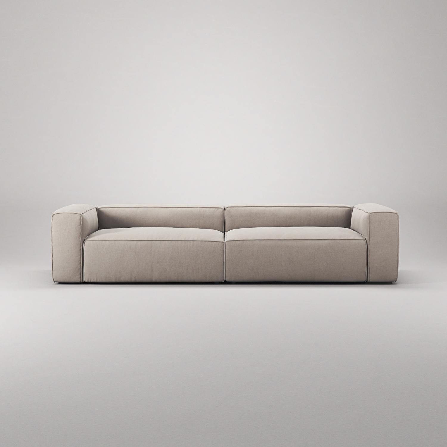 Decotique Grand 4-Personers Sofa Sandshell/Beige