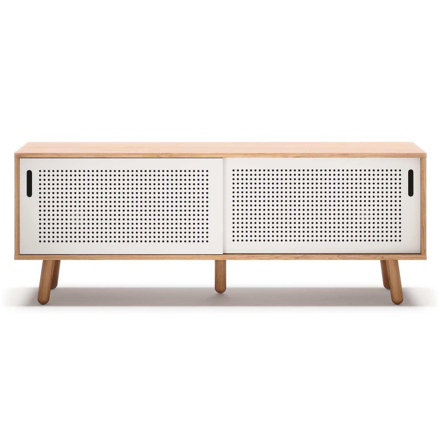 Department Ray TV Bænk 150 cm Eg/Hvid