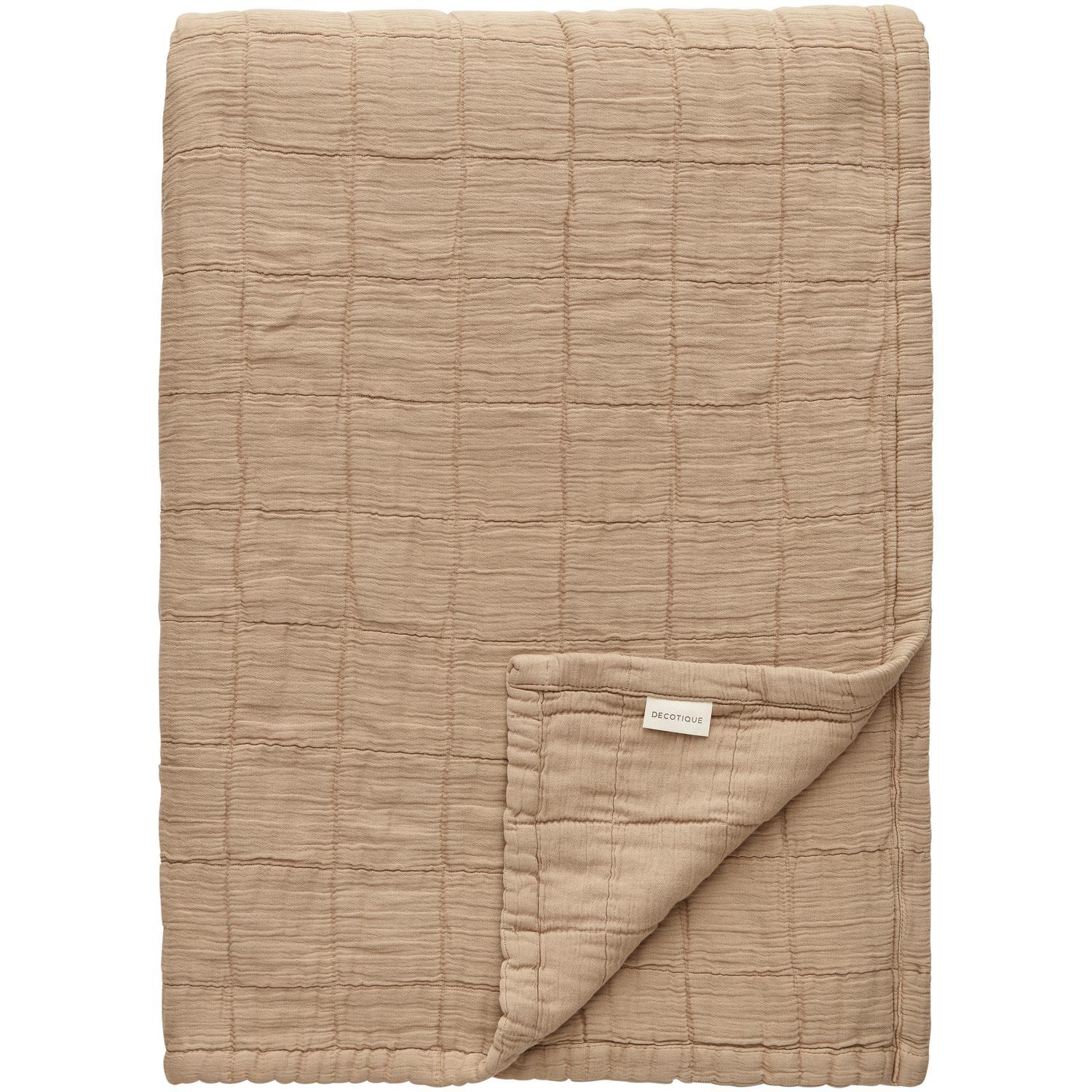 Decotique Classic Sengetæppe 180x260 Beige