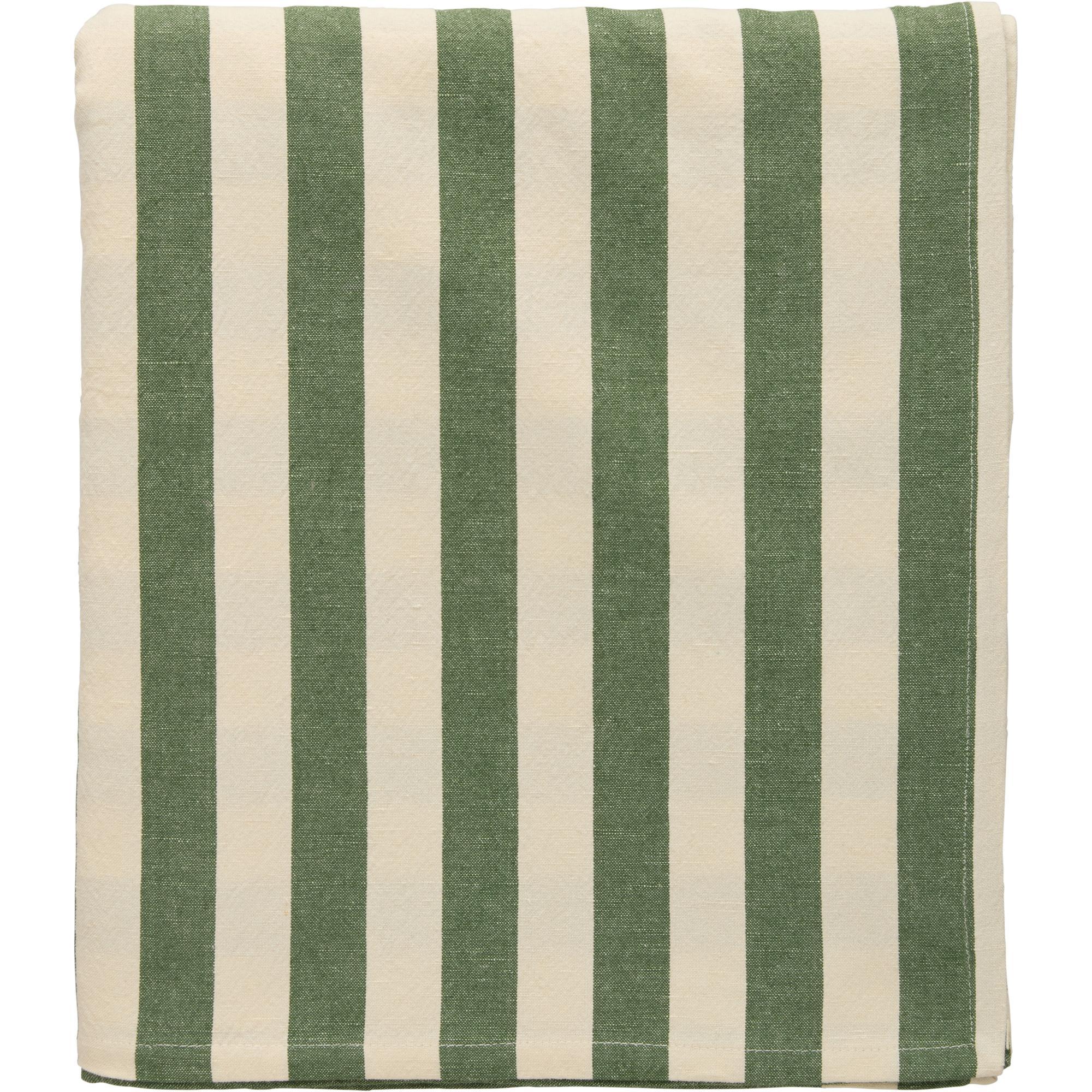 Decotique Block Stripe Tafelkleed 140x240 Groen
