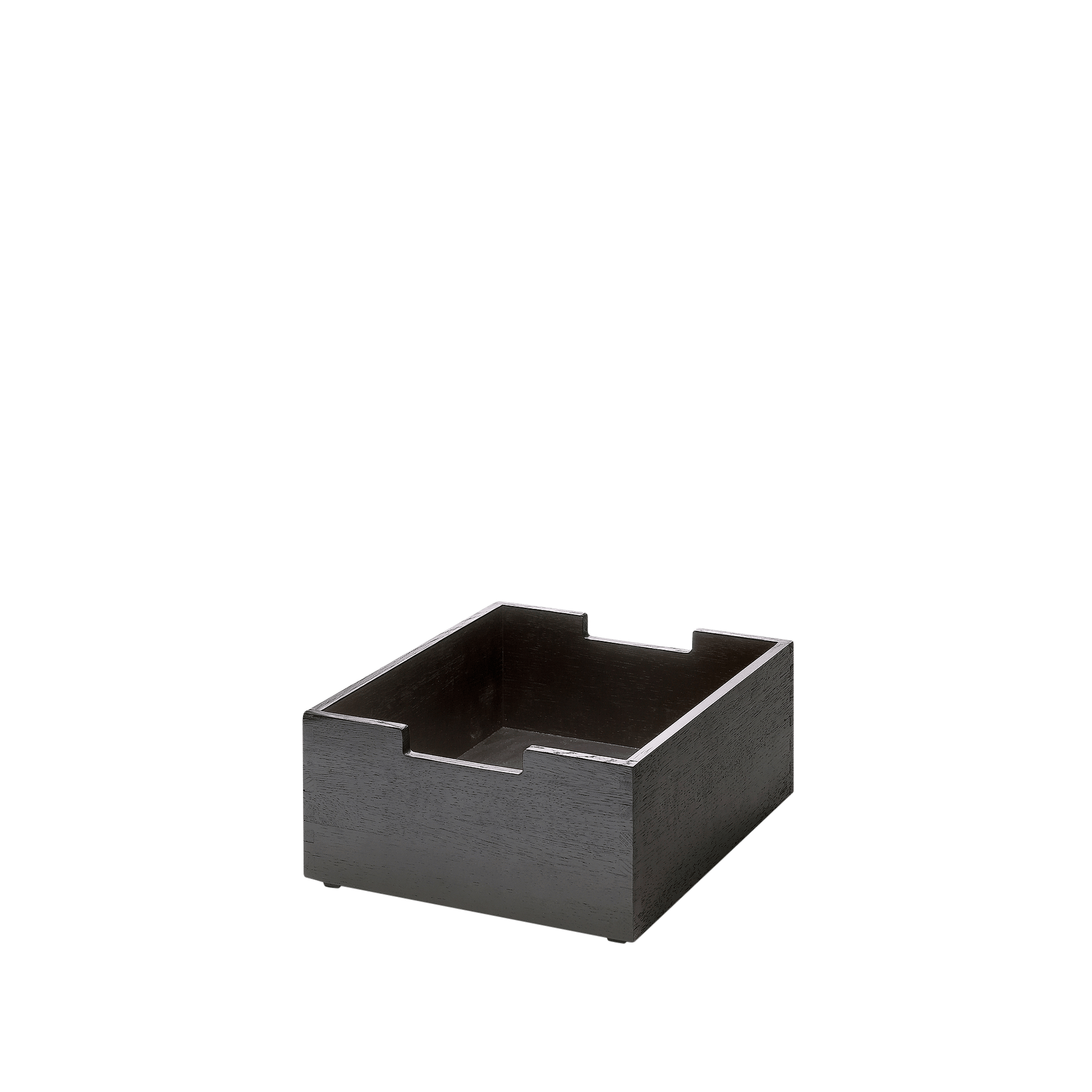 Fritz Hansen Skagerak Collection Cutter Box Low Black Oak
