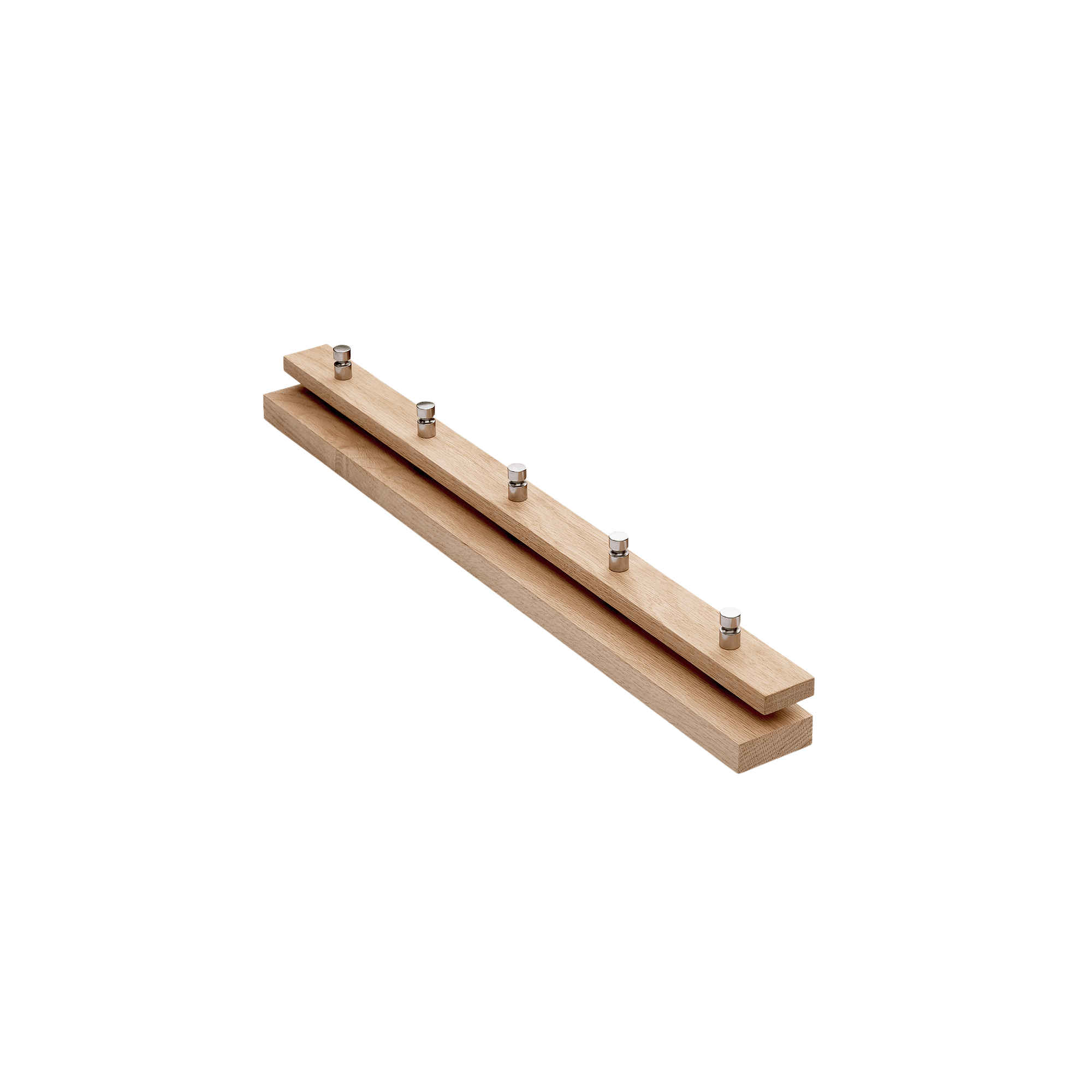 Porte-manteau Cutter de La Collection Skagerak de Fritz Hansen, 72 Cm, Chêne/acier Inoxydable