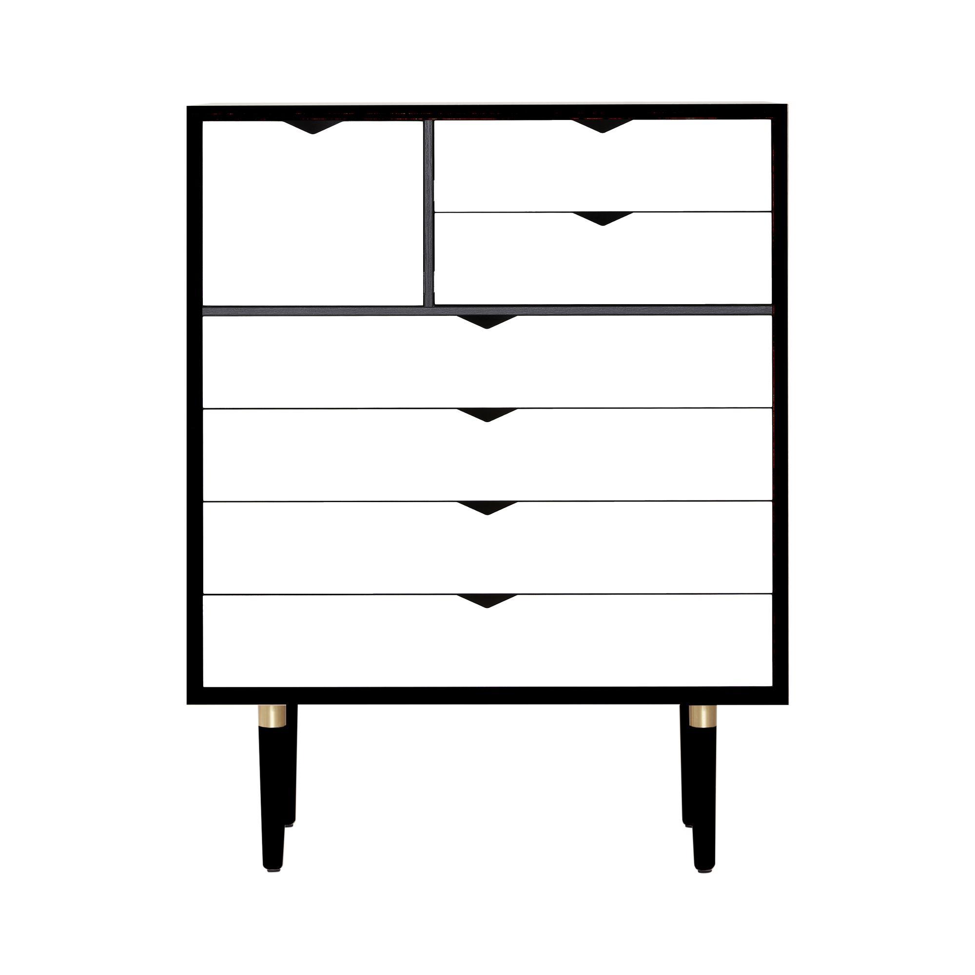 Andersen Furniture S8 Cabinet Black/ White