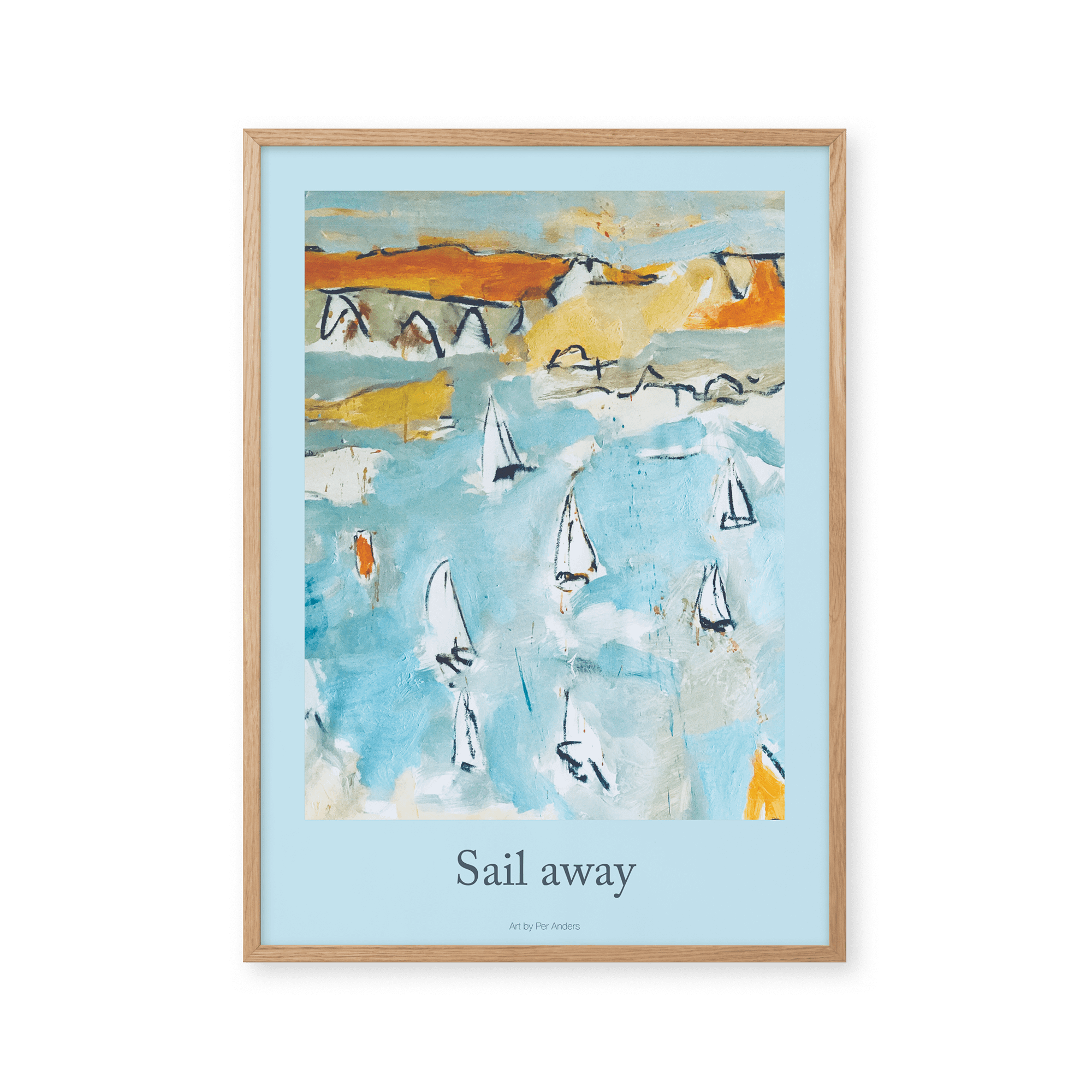 Poster Peléton Sail Away 70x100