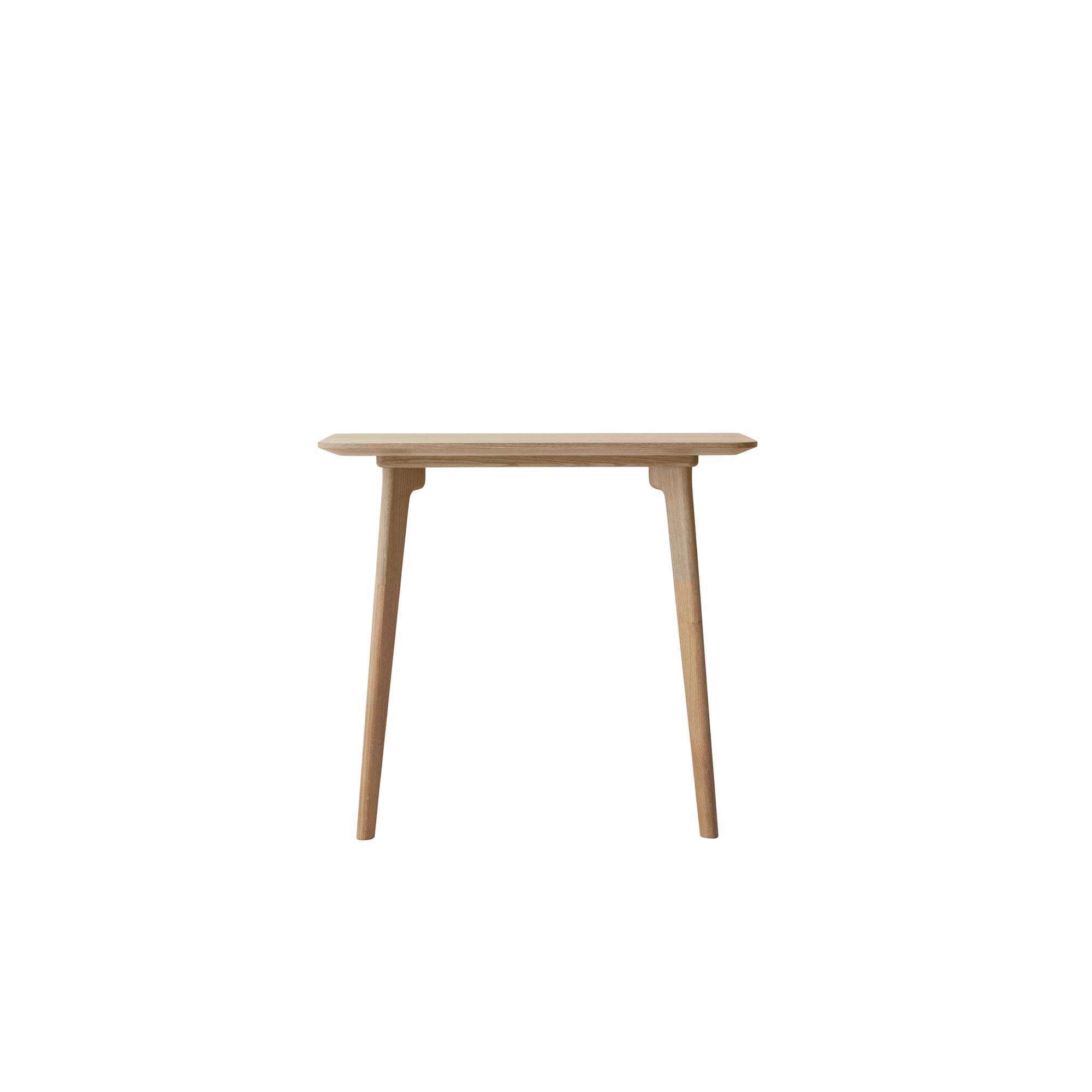 Stolik konsolowy Ro Collection Salon 85x35 Dąb mydlany