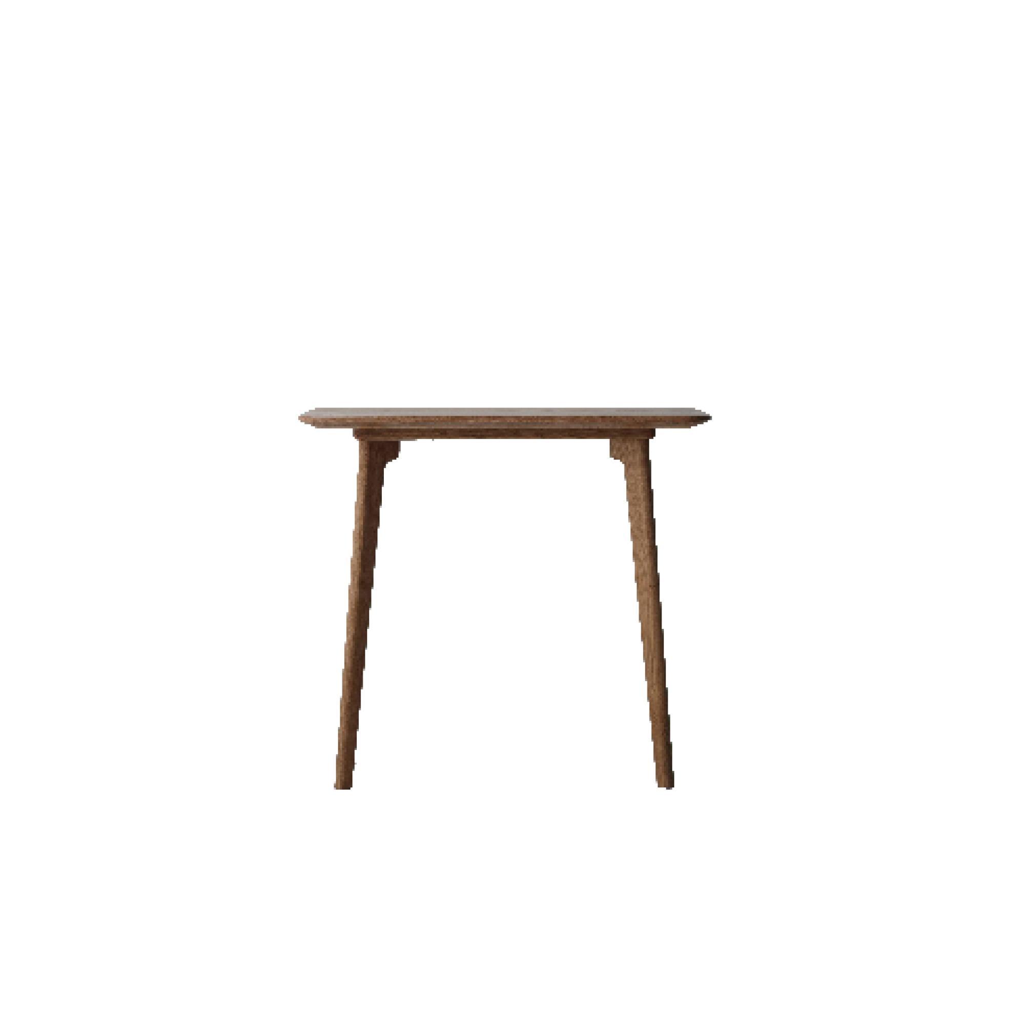Stolik konsolowy Ro Collection Salon 85x35 Dąb wędzony