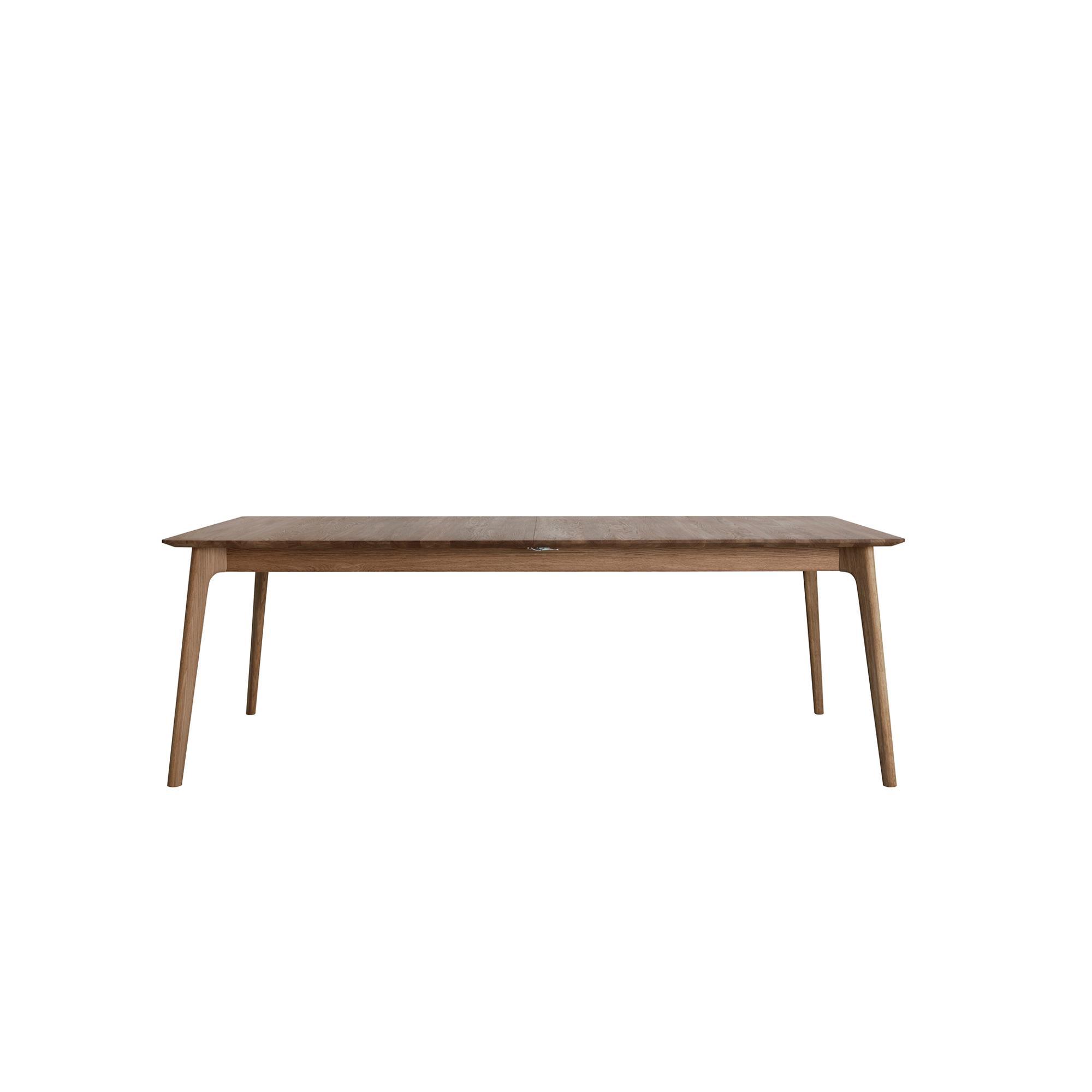 Mesa de comedor de salón Ro Collection 220x100 Roble ahumado