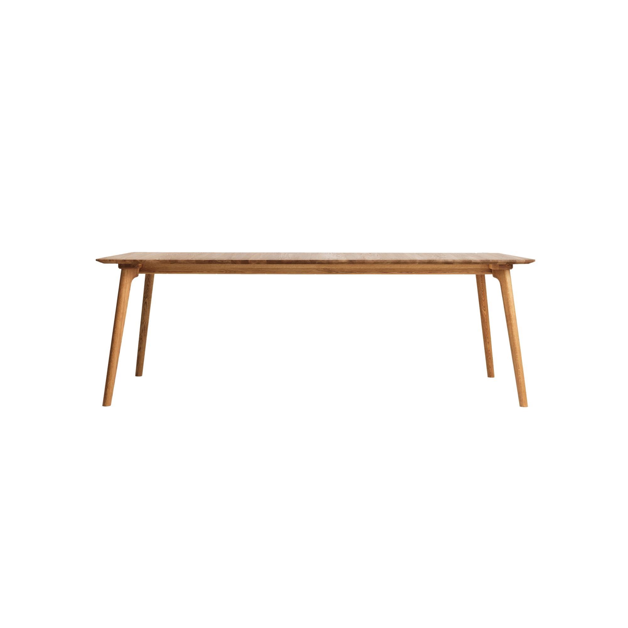 Ro Collection Salon Dining Table 220x100 Oiled Oak