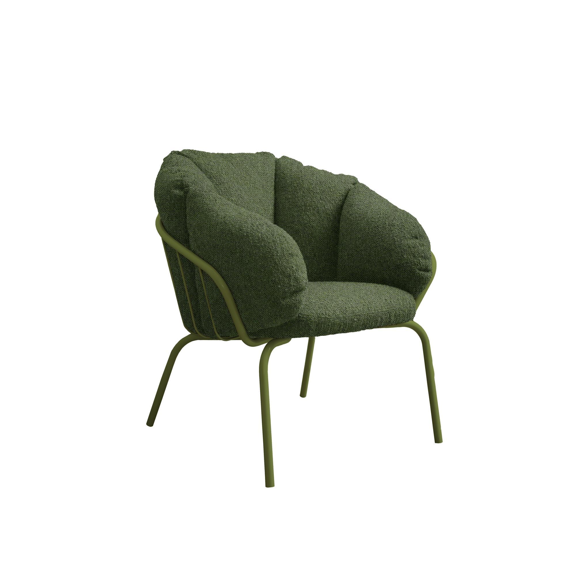 Maze Same Easy Armchair Green