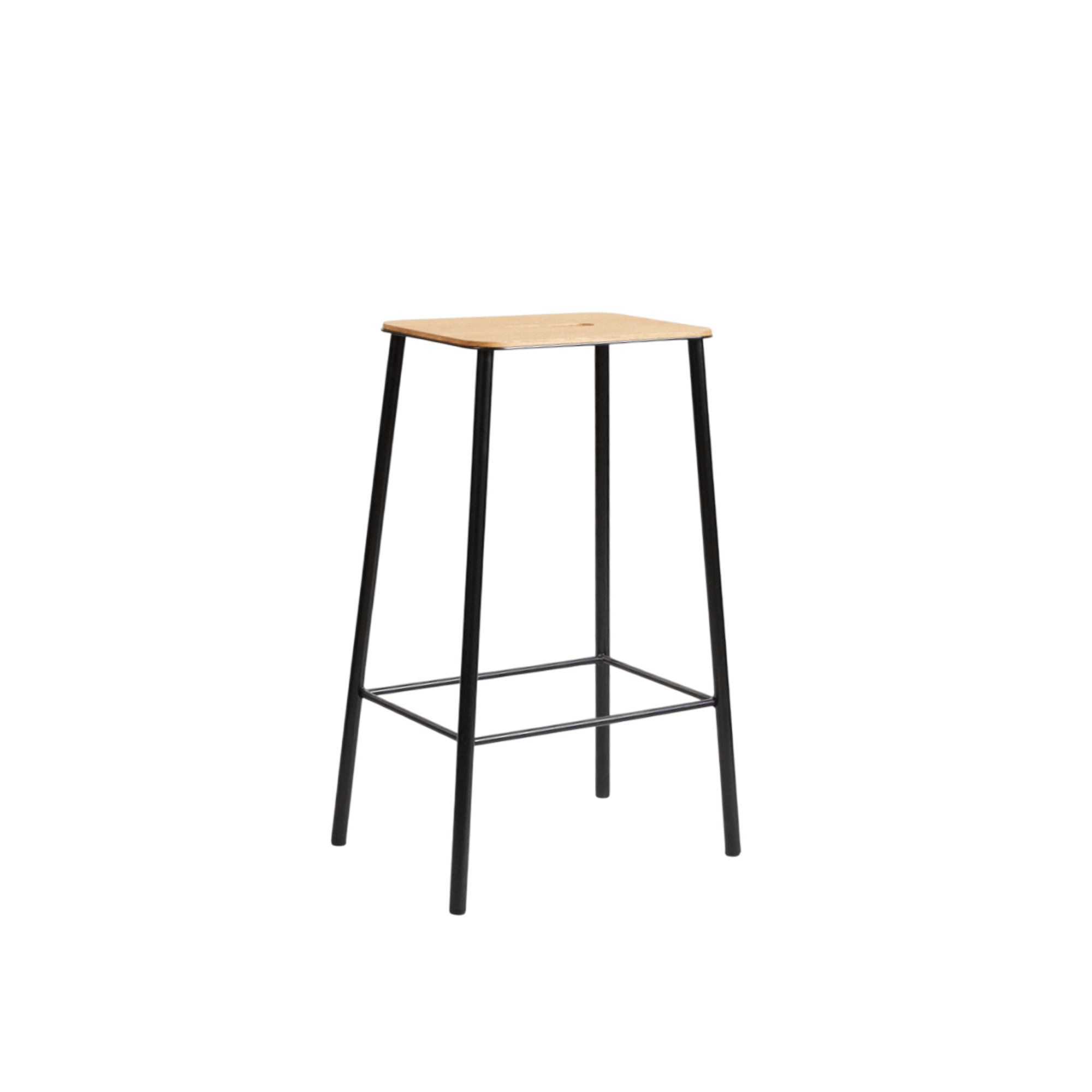 Frama Adam Kruk H65 Zwart/ Eiken