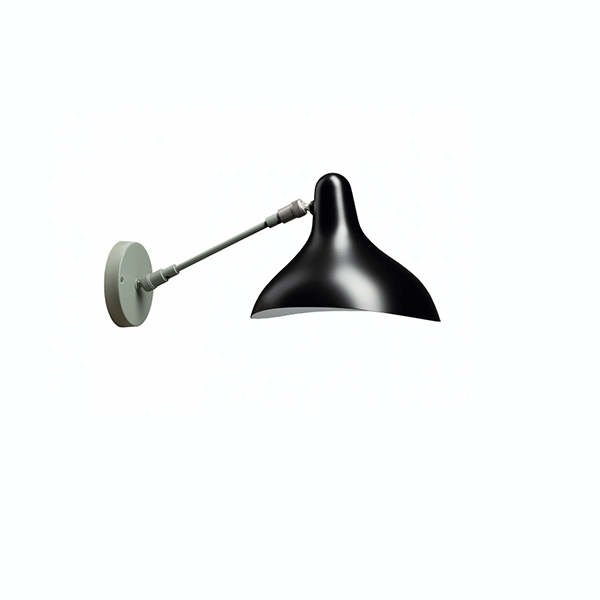 Schottlander Mantis BS5 Grå-Grønn og Sort Vegglampe
