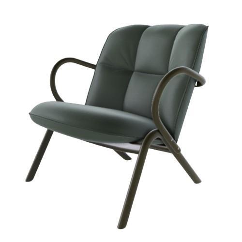 Sillón TON Cissy 73,5 cm Verde Bosque