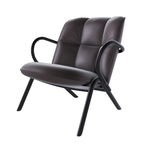Sillón TON Cissy 73,5 cm Negro