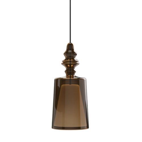 Lampadario Karman Alibabglass, Bronzo medio
