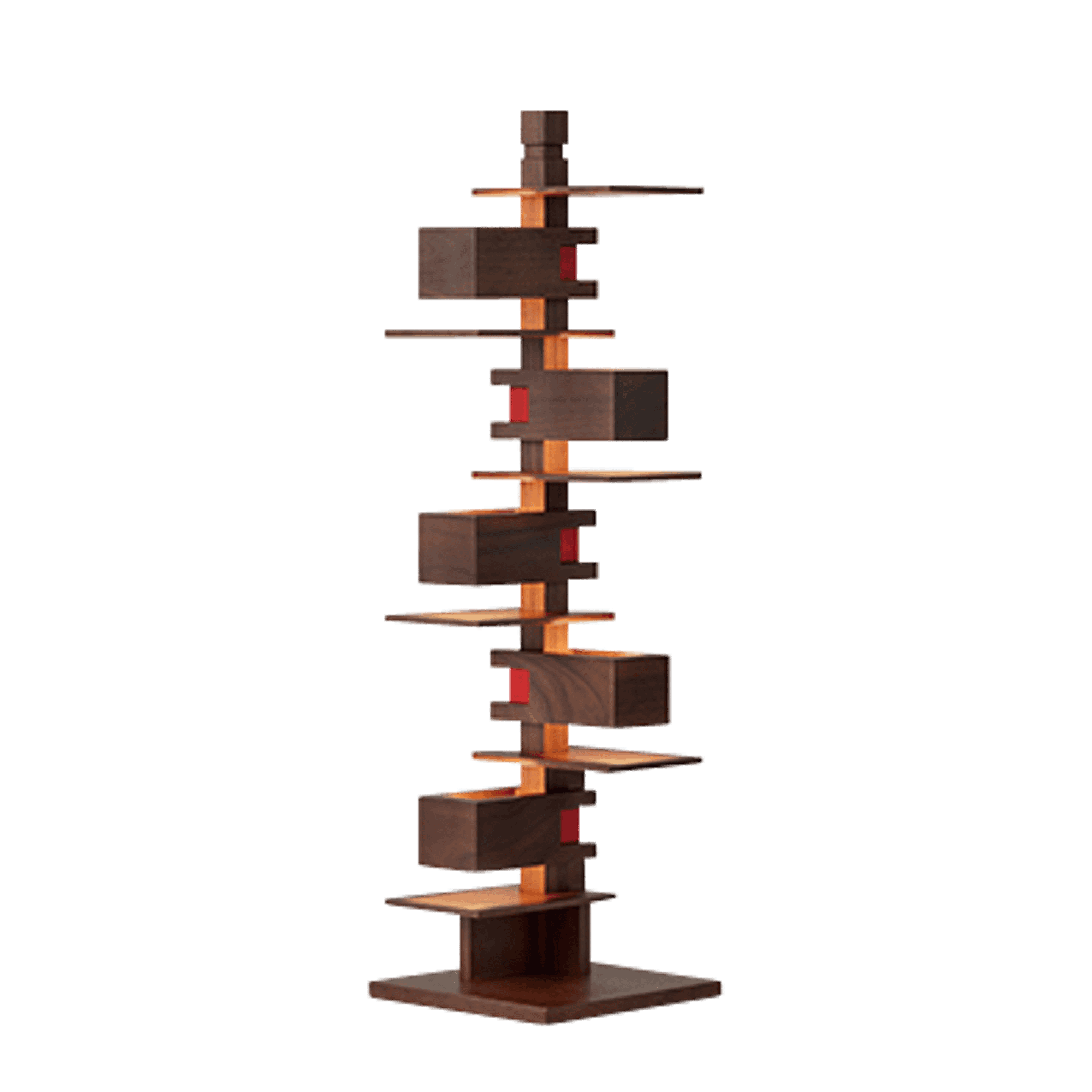 Yamagiwa Taliesin 3 Table Lamp Walnut