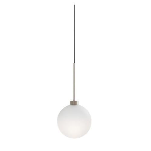 Lampadario Karman Opium 1, diametro 20 mm, Alluminio Satinato /semilucido.